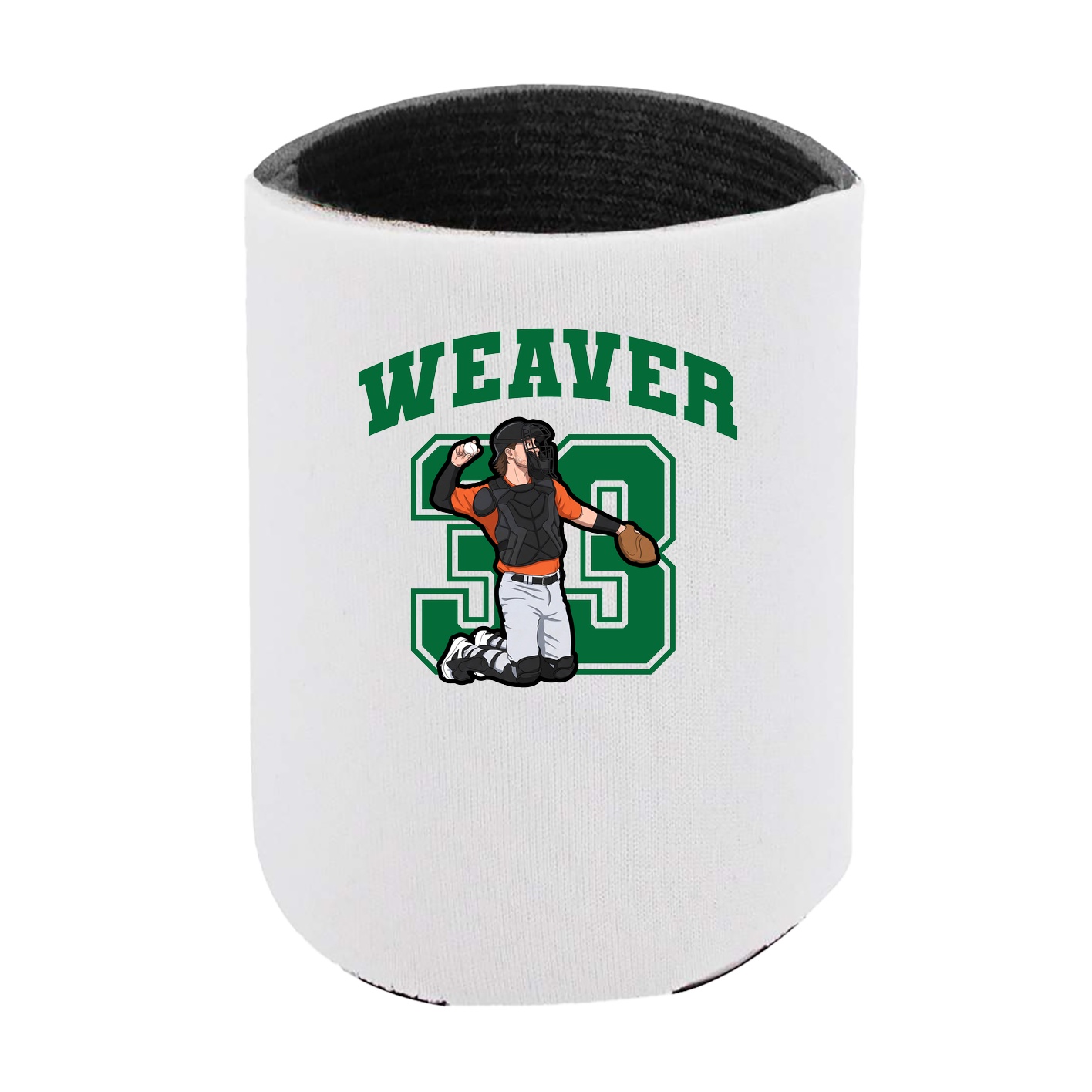 Can Holder — Number in White