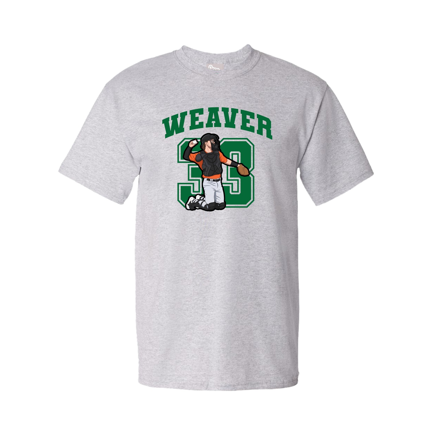 Tee — Number in Grey