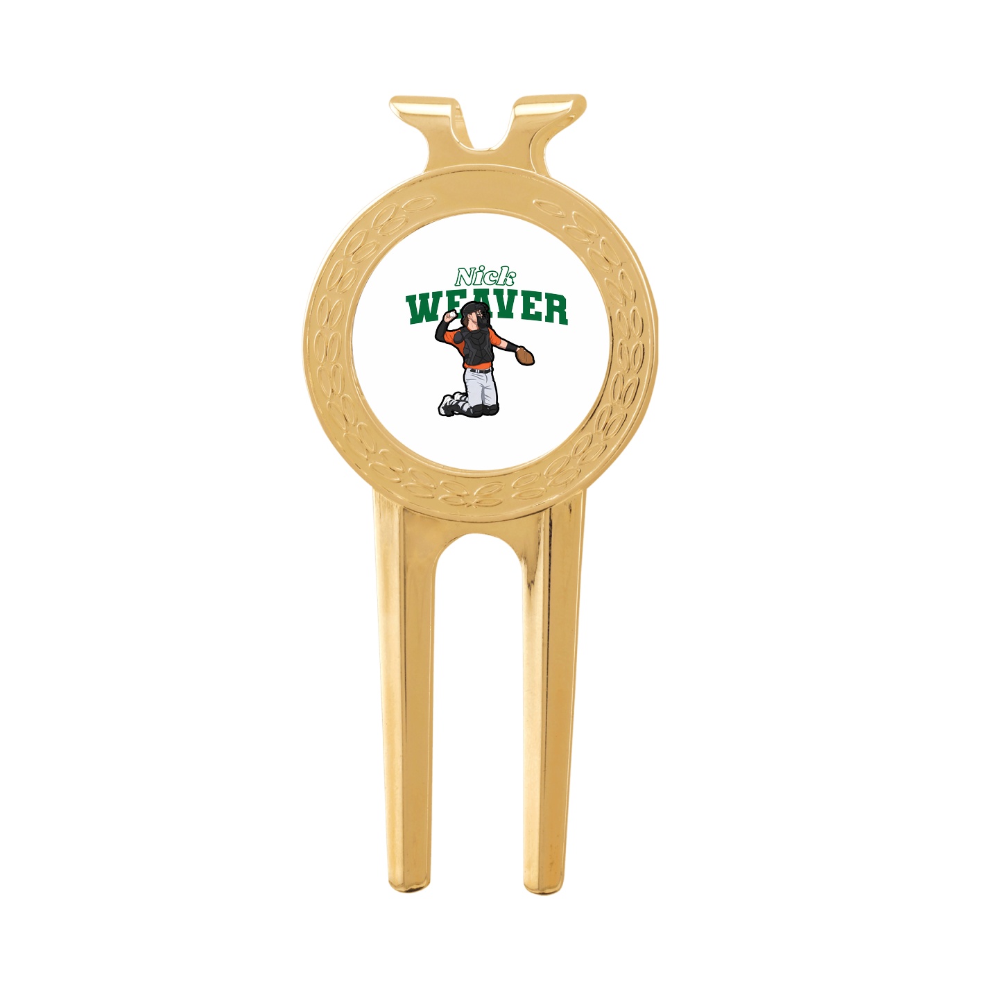 Divot Tool with Ball Marker — Name Arch in Classic