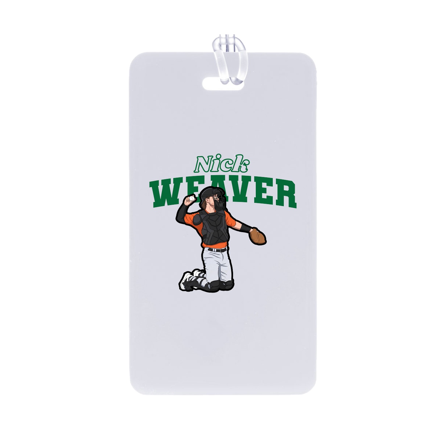Bag Tag — Name Arch in Classic