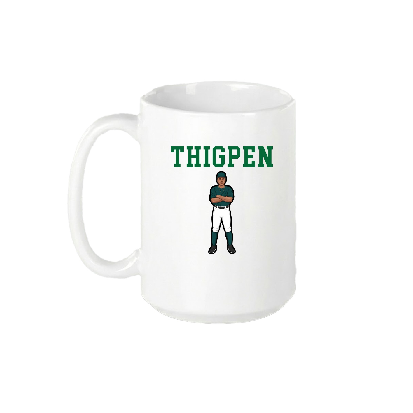 15oz Coffee Mug — Shirsey in White