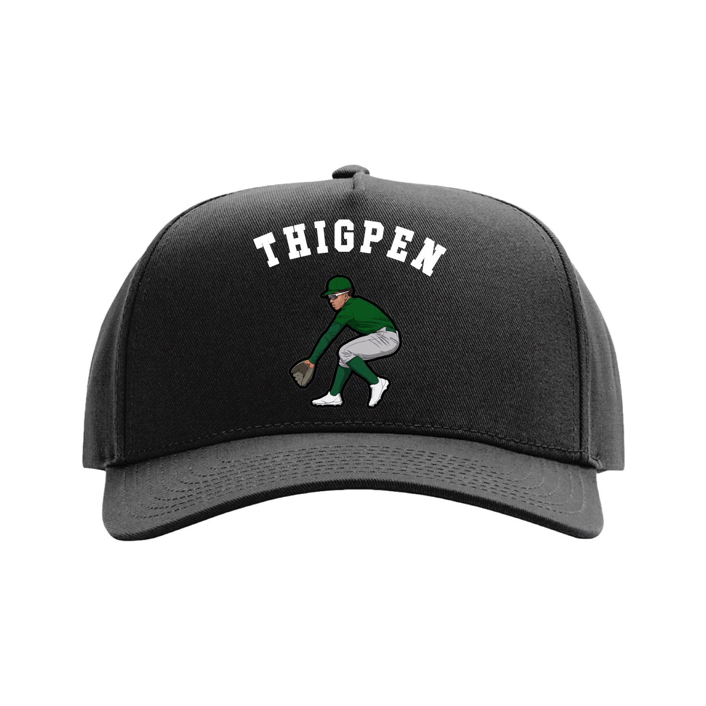 Full Fabric Five-Panel Champ Cap
