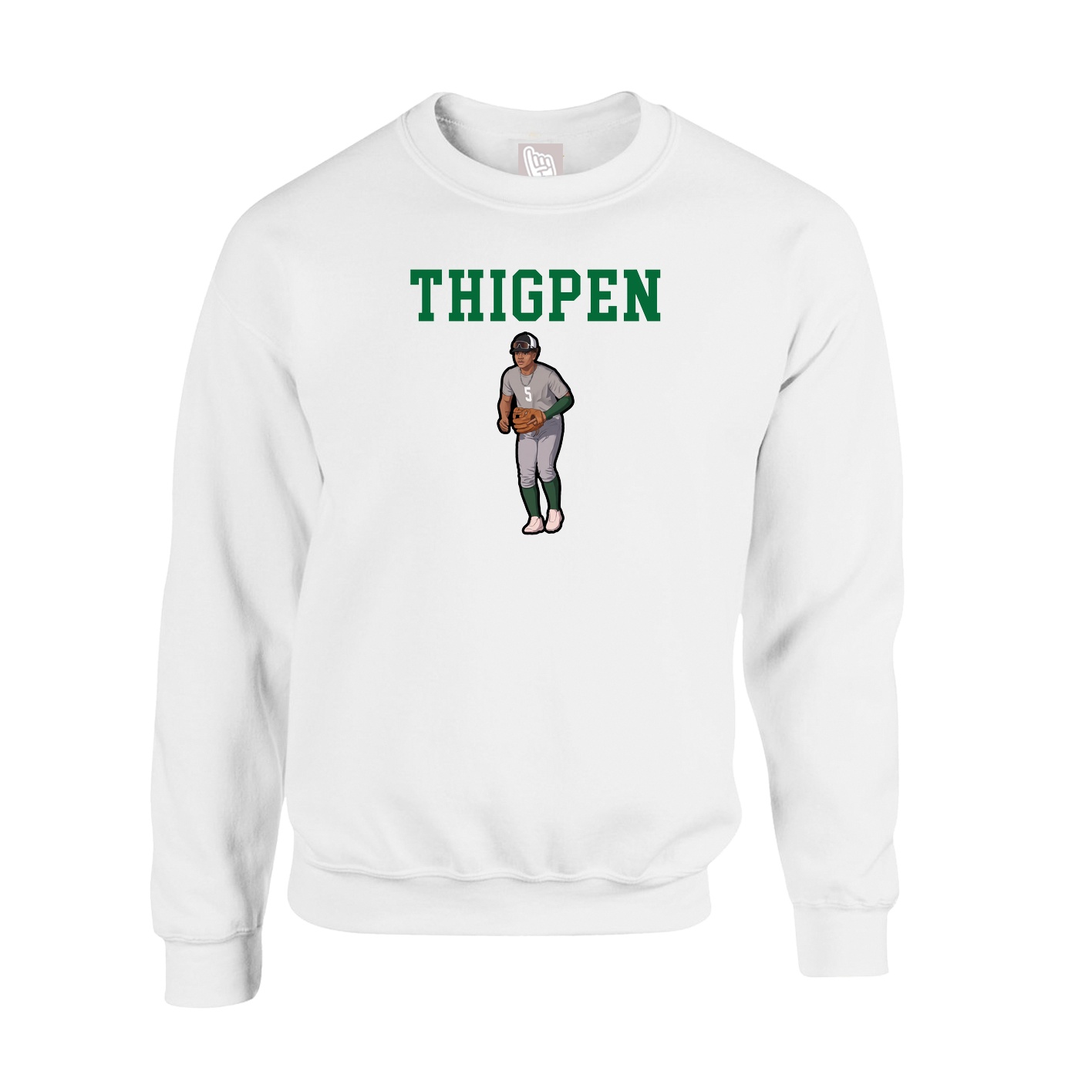 Fleece Crew — Shirsey in White