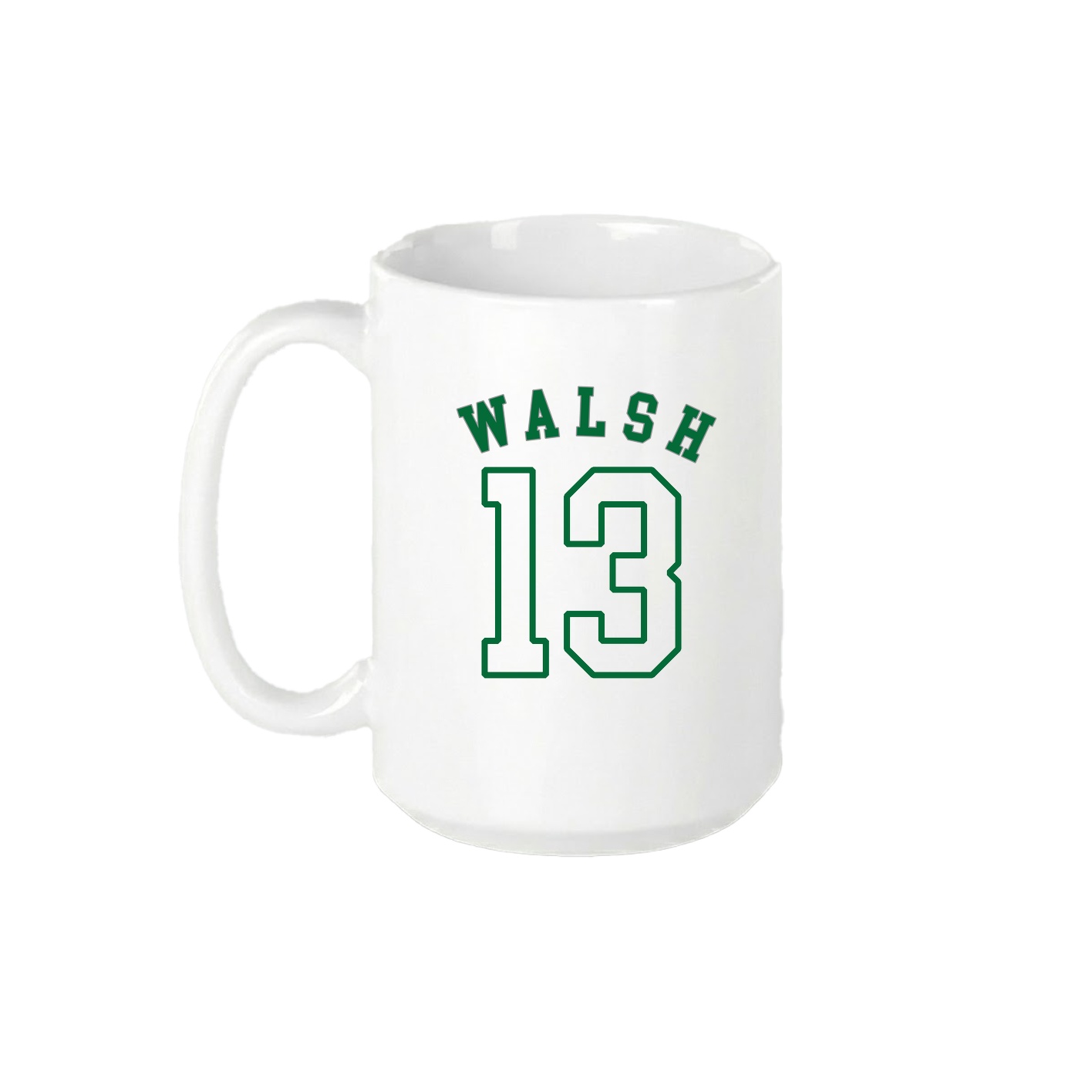 15oz Coffee Mug — Shirsey Arch in White