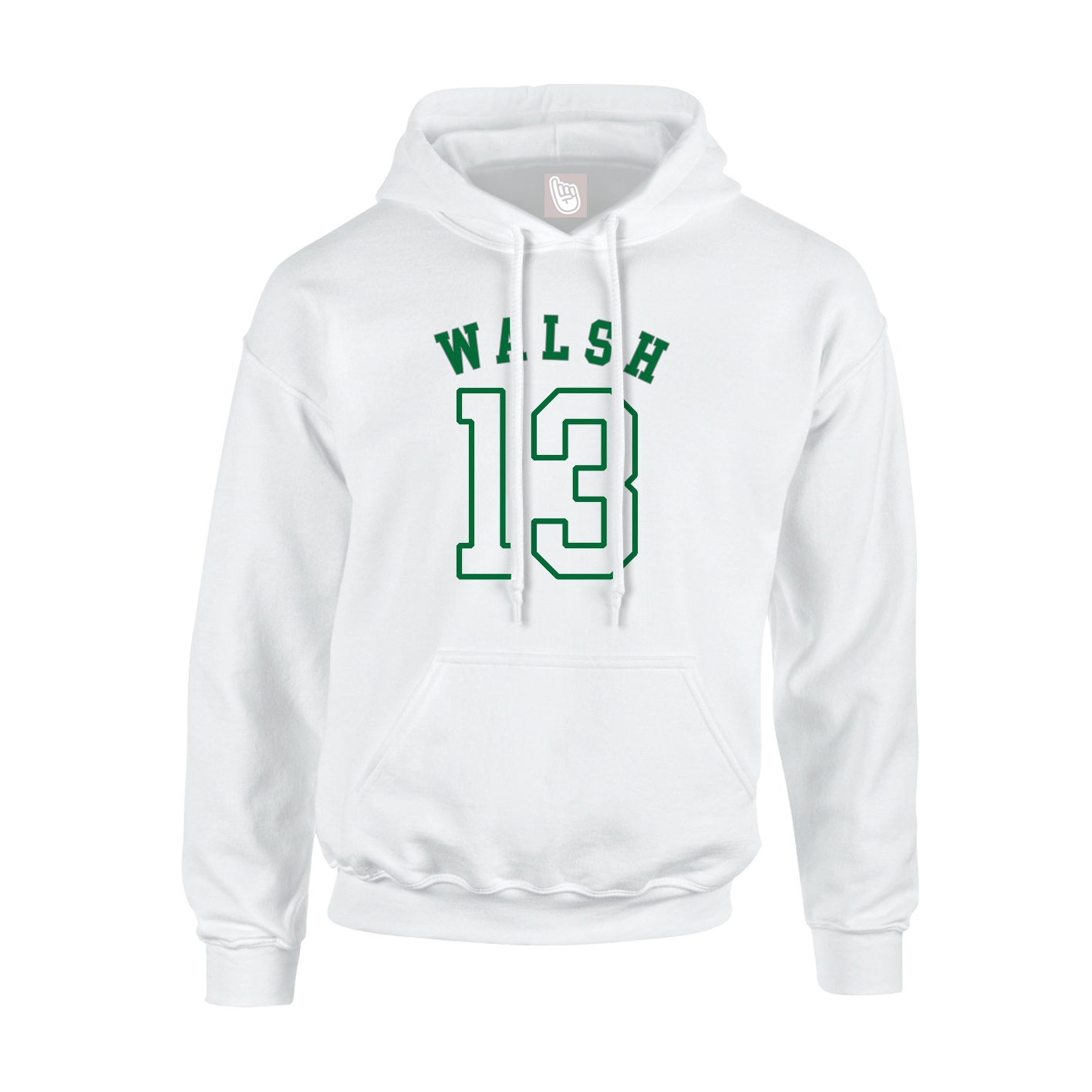 Hoodie — Shirsey Arch in White