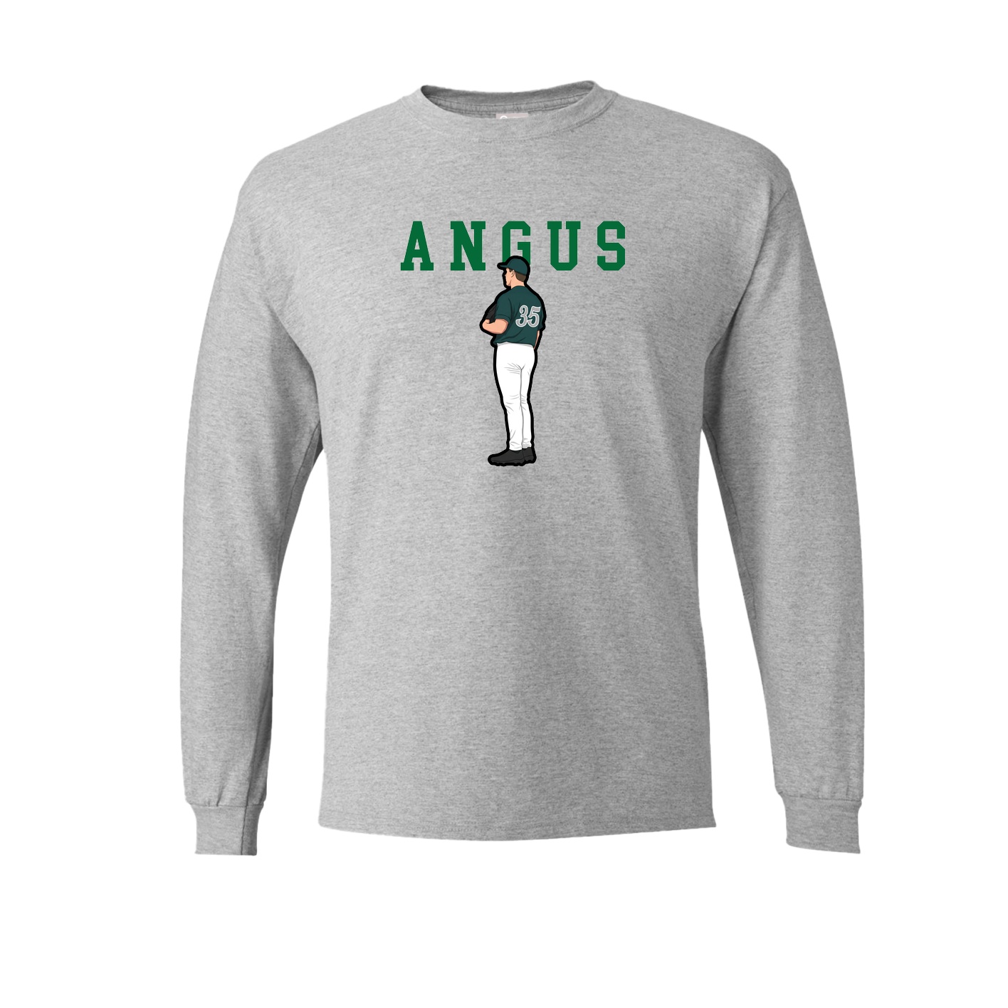 Long Sleeve Tee — Shirsey in Grey