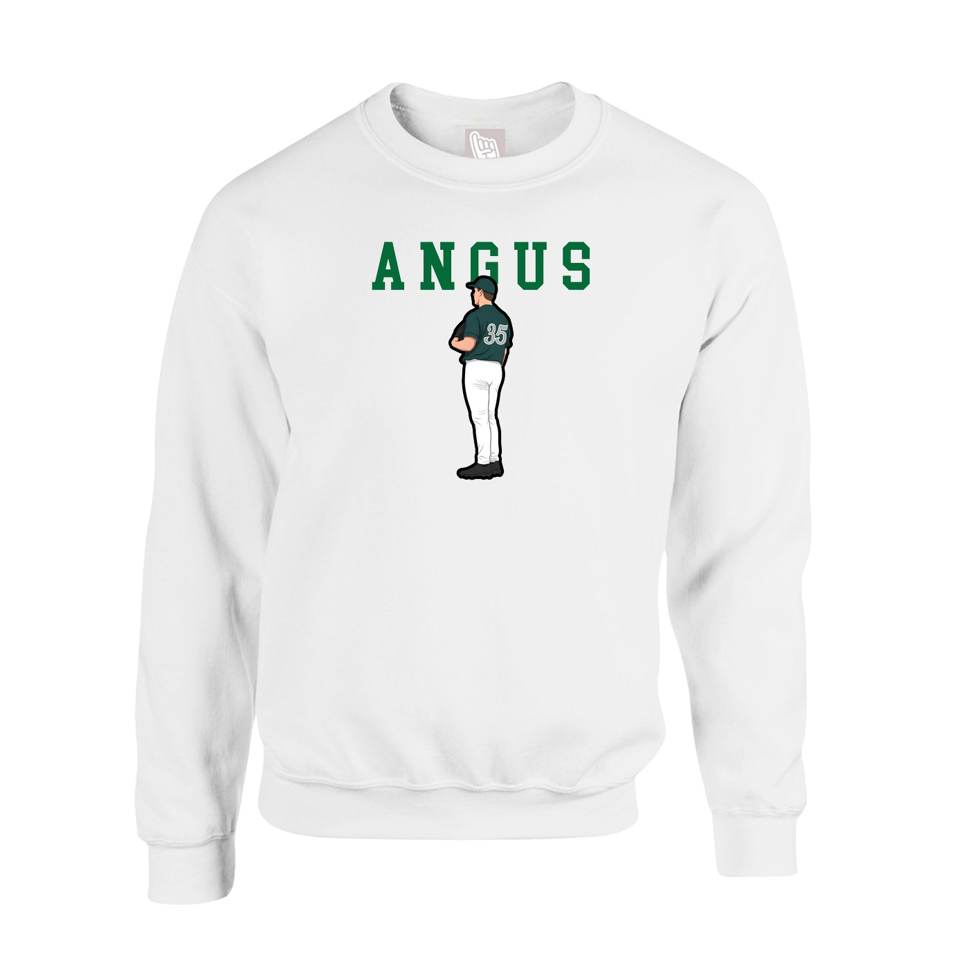 Fleece Crew — Shirsey in White