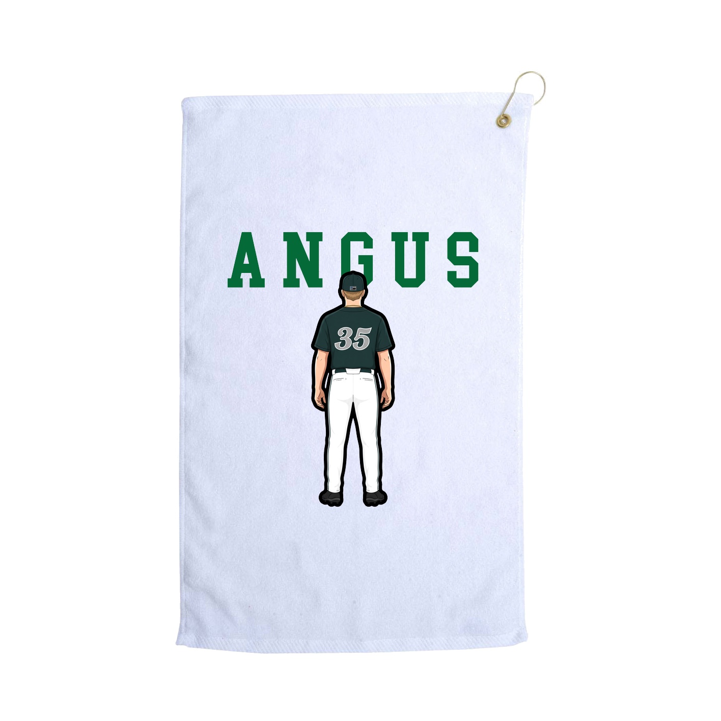 Golf Towel — Shirsey in White