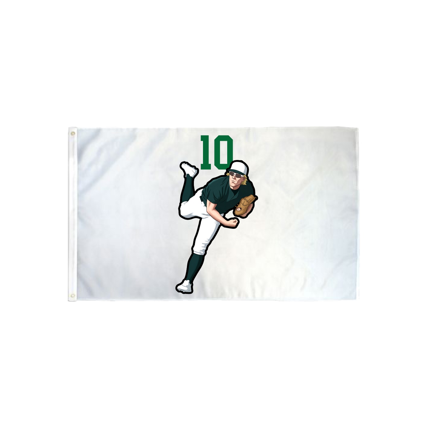 3x5 Flag — Number Top in Classic