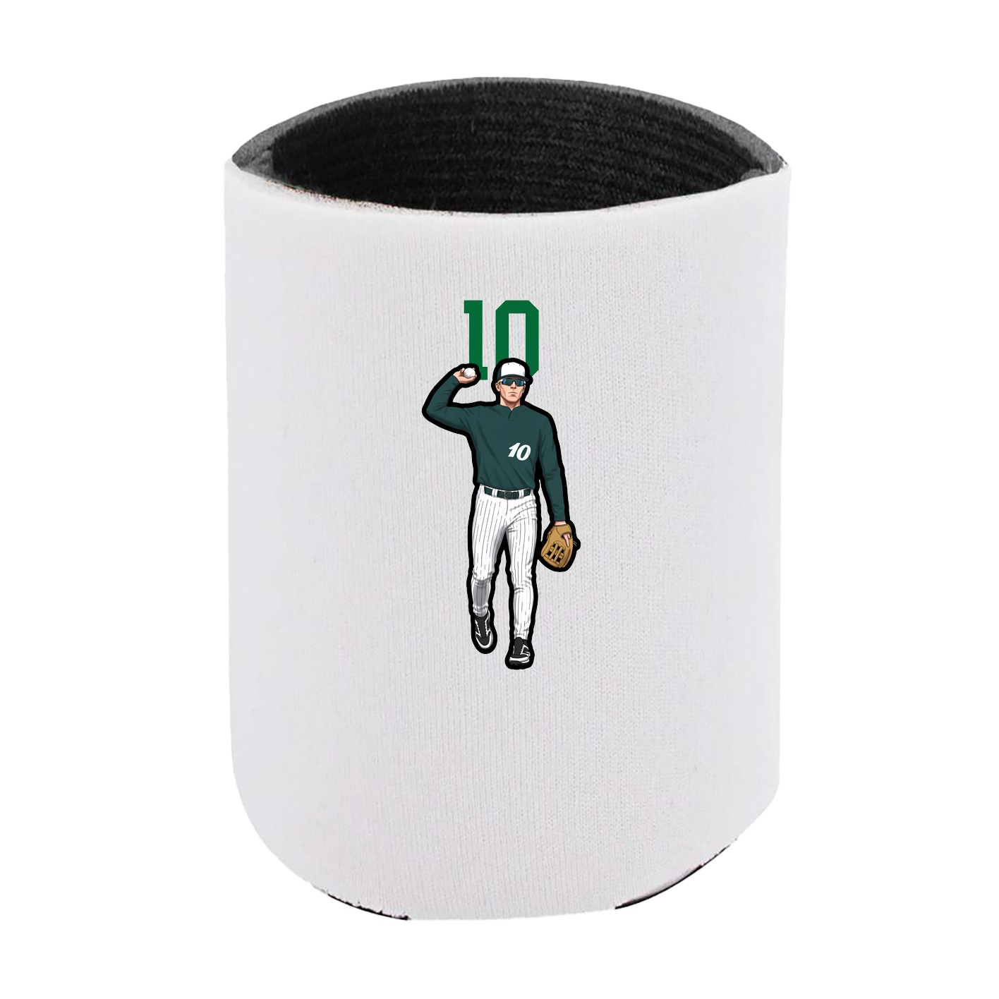 Can Holder — Number Top in White