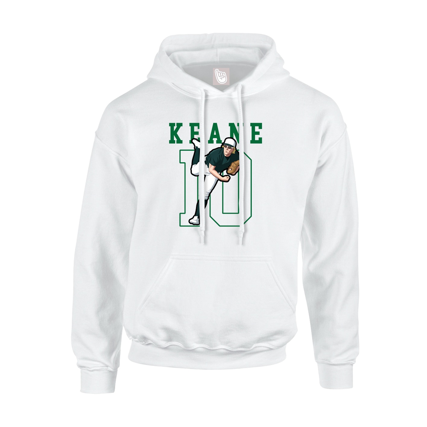 Hoodie — Shirsey in White