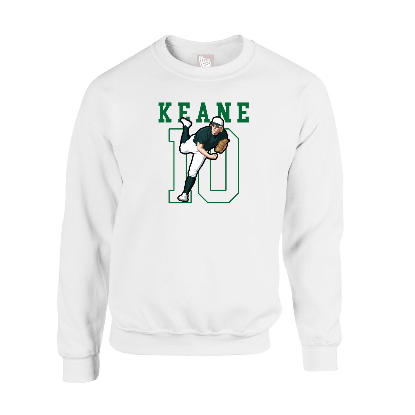 Fleece Crew — Shirsey in White