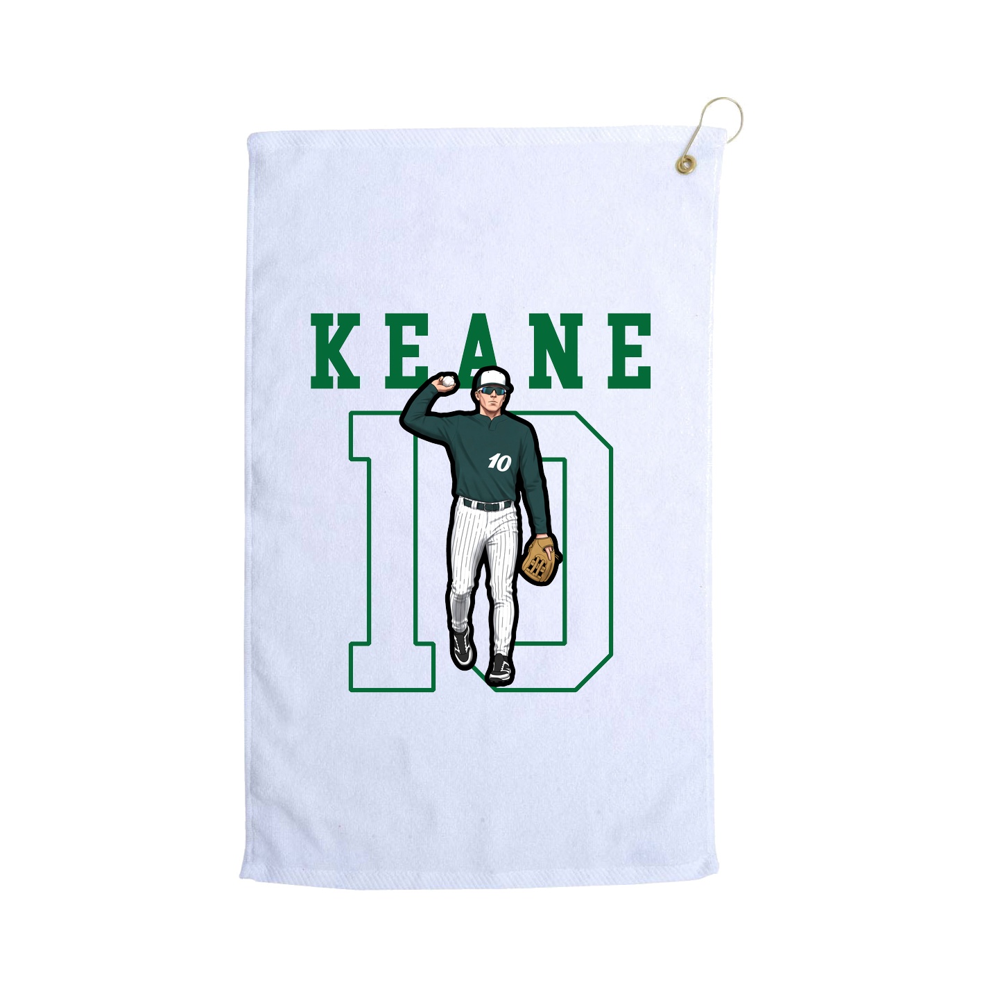 Golf Towel — Shirsey in White