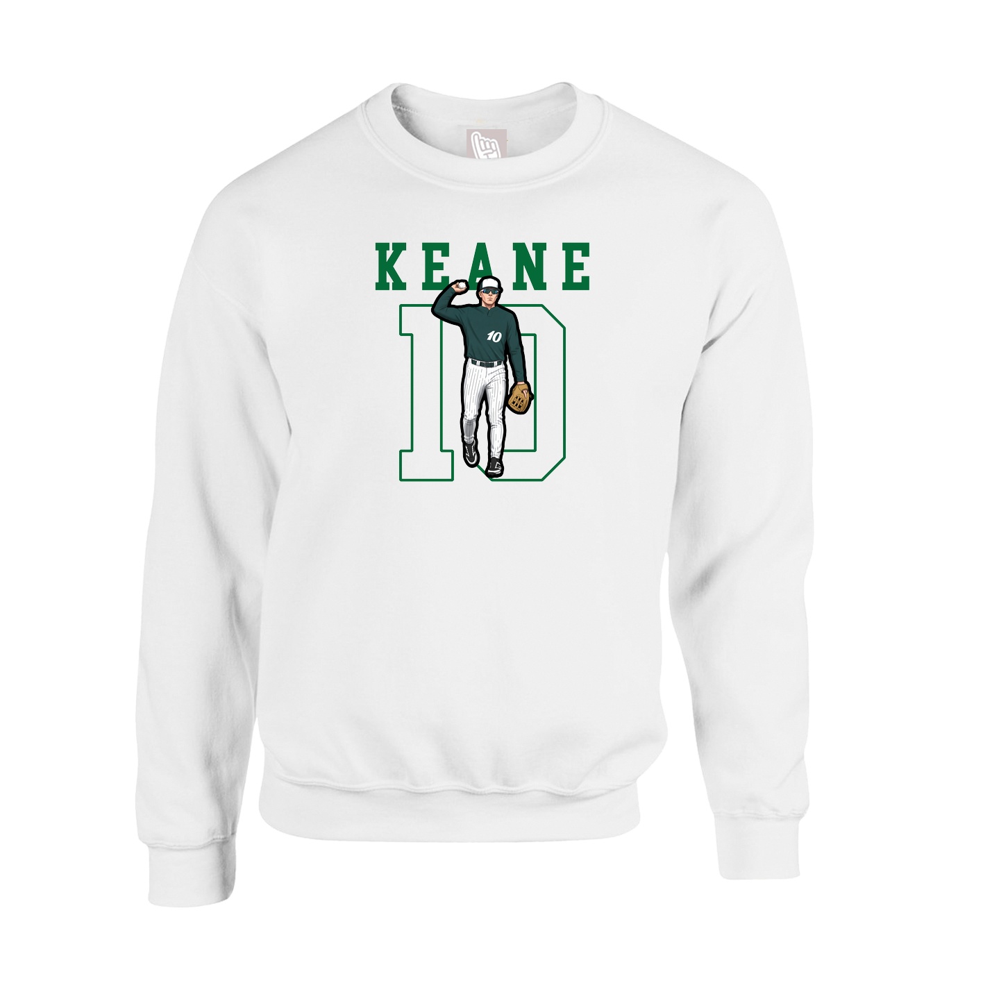 Fleece Crew — Shirsey in White