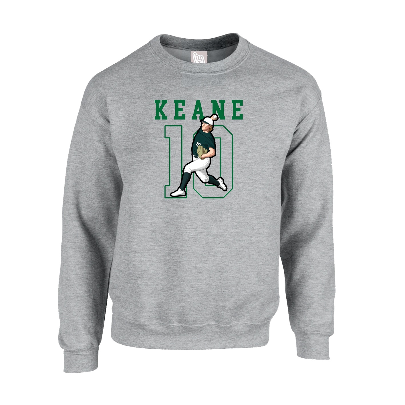 Fleece Crew — Shirsey in Grey