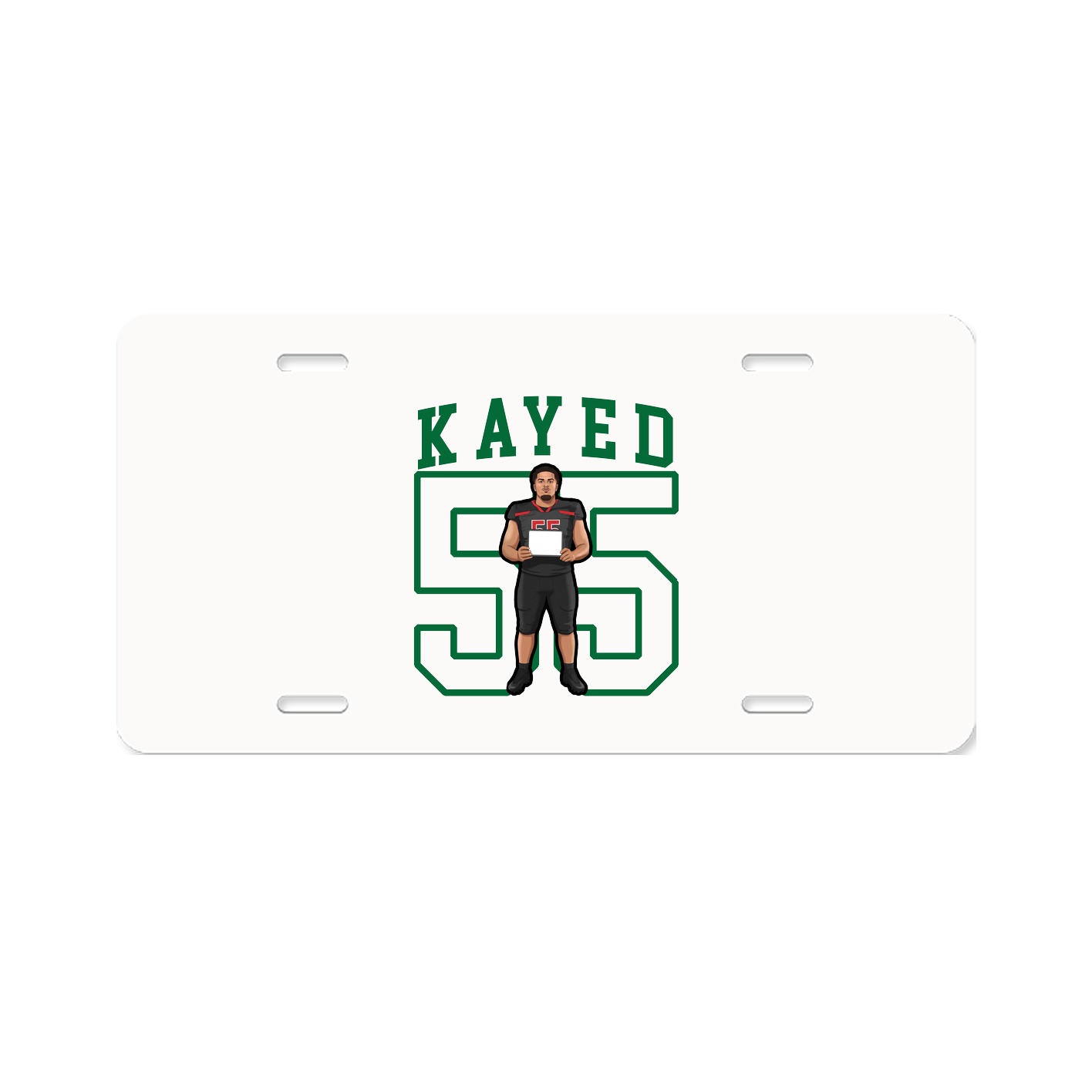 License Plate — Shirsey in Classic