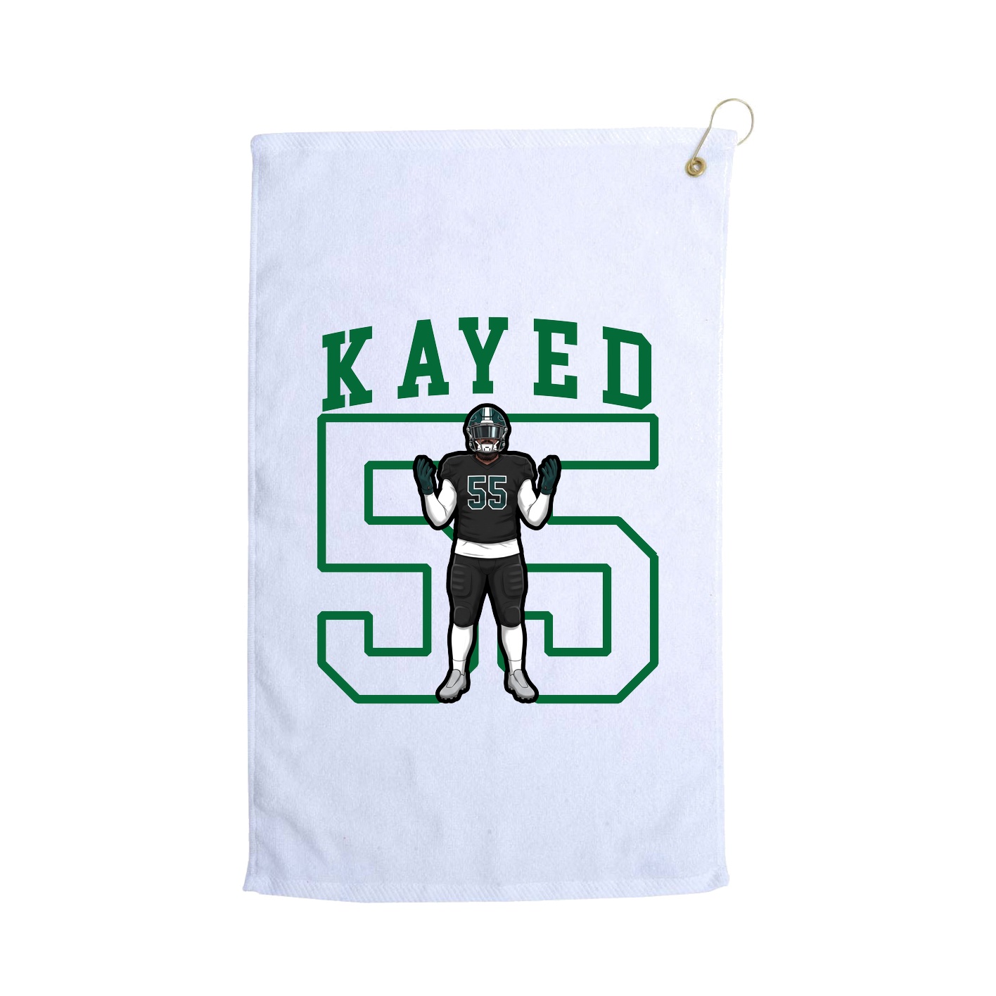 Golf Towel — Shirsey in White