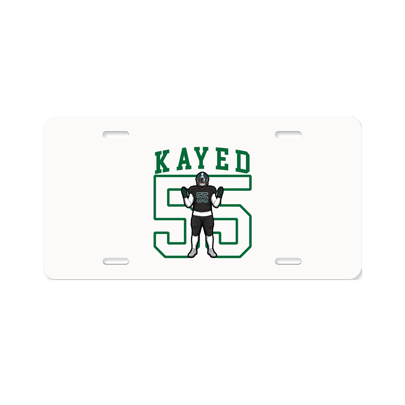 License Plate — Shirsey in Classic