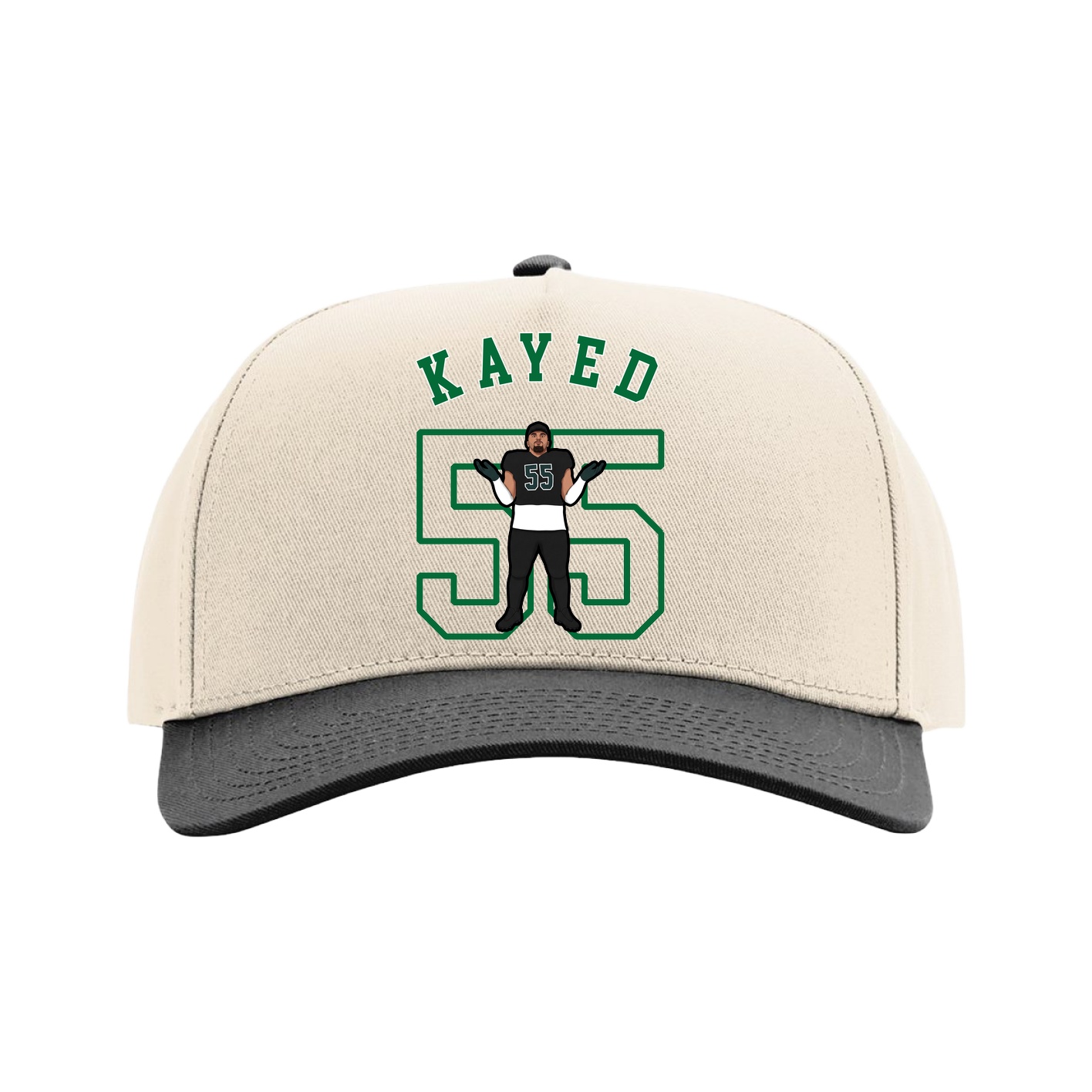 Full Fabric Five-Panel Champ Cap