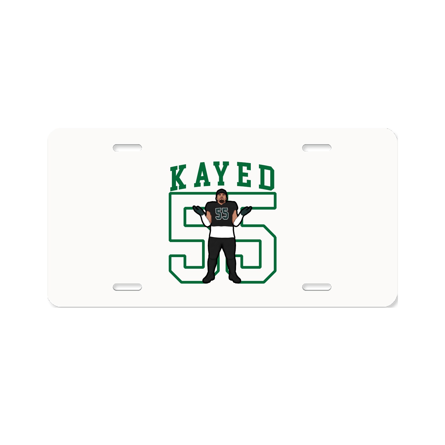 License Plate — Shirsey in Classic