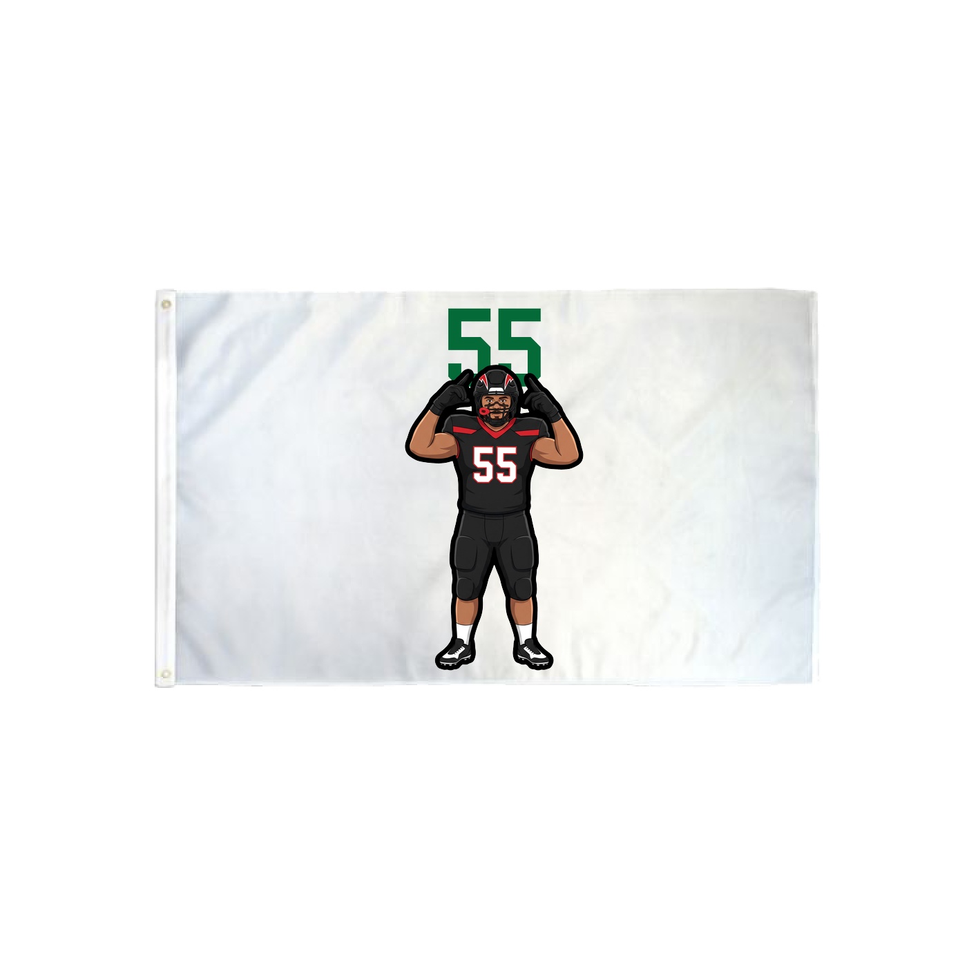 3x5 Flag — Number Top in Classic