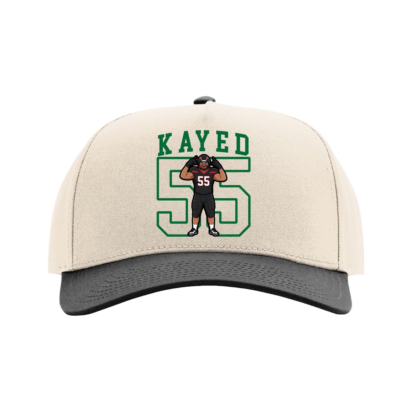 Full Fabric Five-Panel Champ Cap