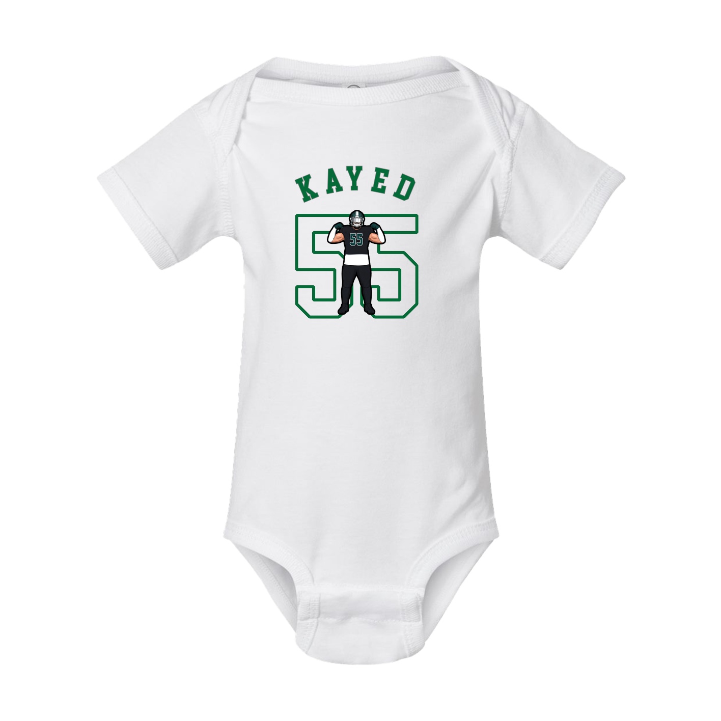 Baby Onesie — Shirsey Arch in White