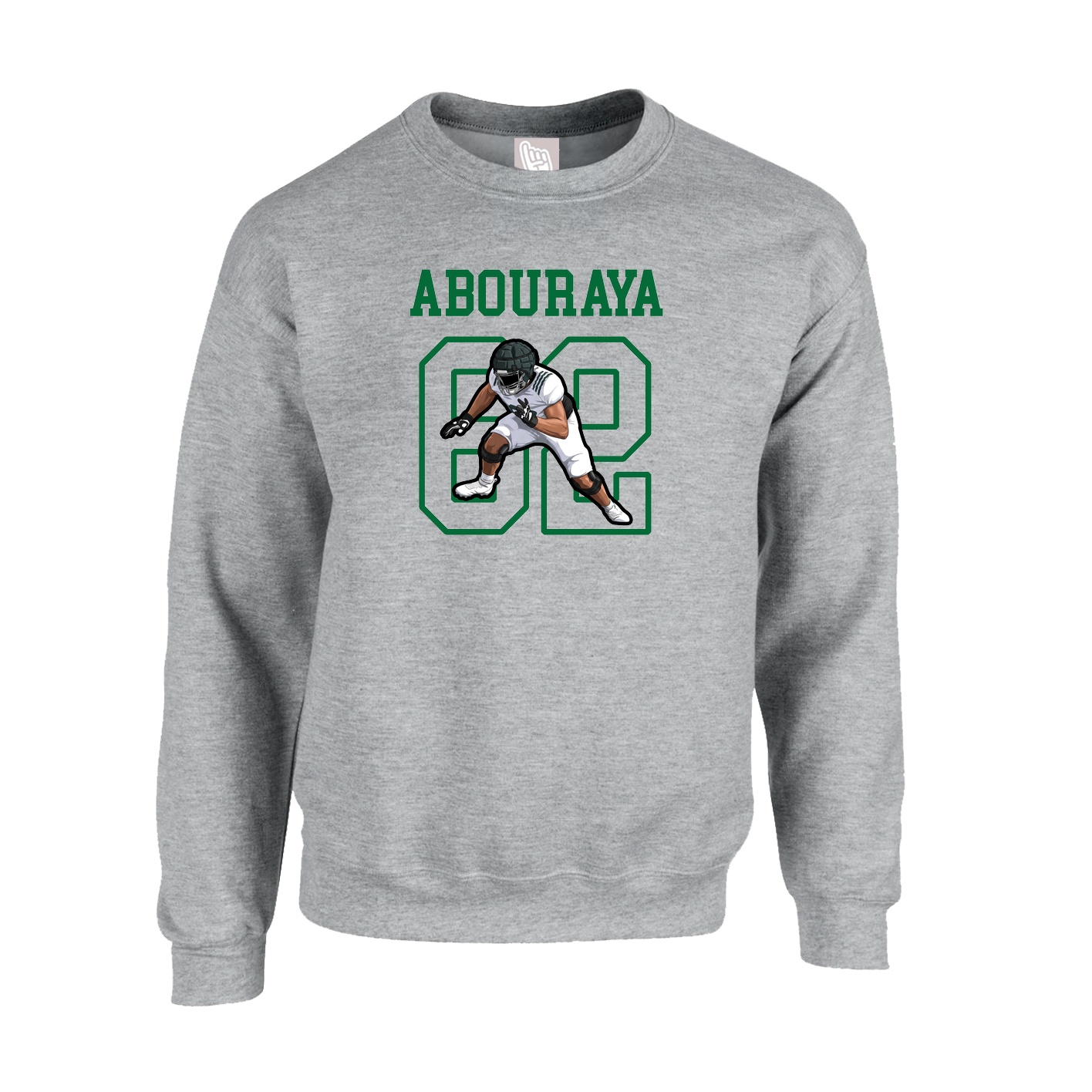 Fleece Crew — Shirsey in Grey