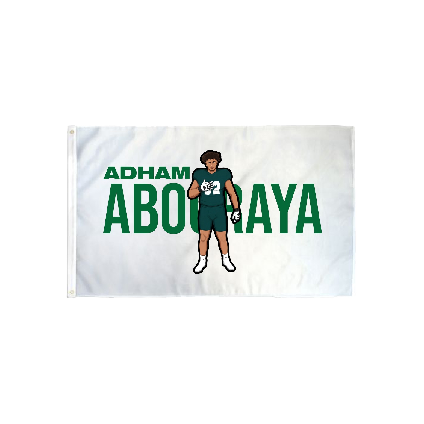 3x5 Flag — Player Name in Classic