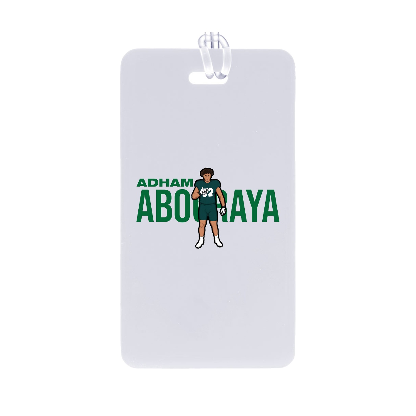 Bag Tag — Player Name in Classic
