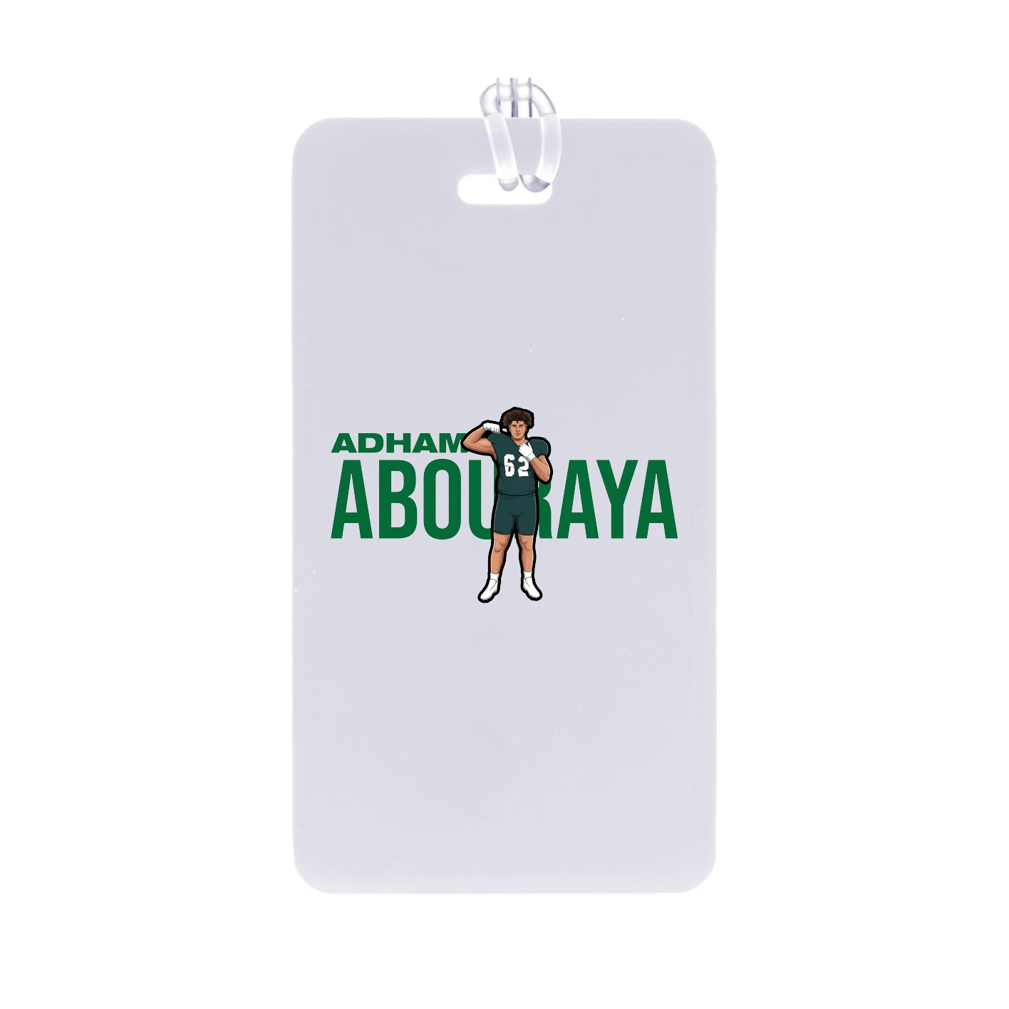 Bag Tag — Player Name in Classic