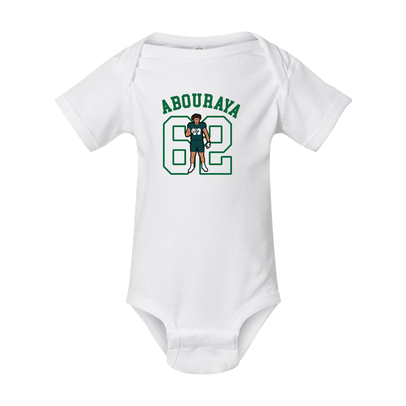 Baby Onesie — Shirsey Arch in White