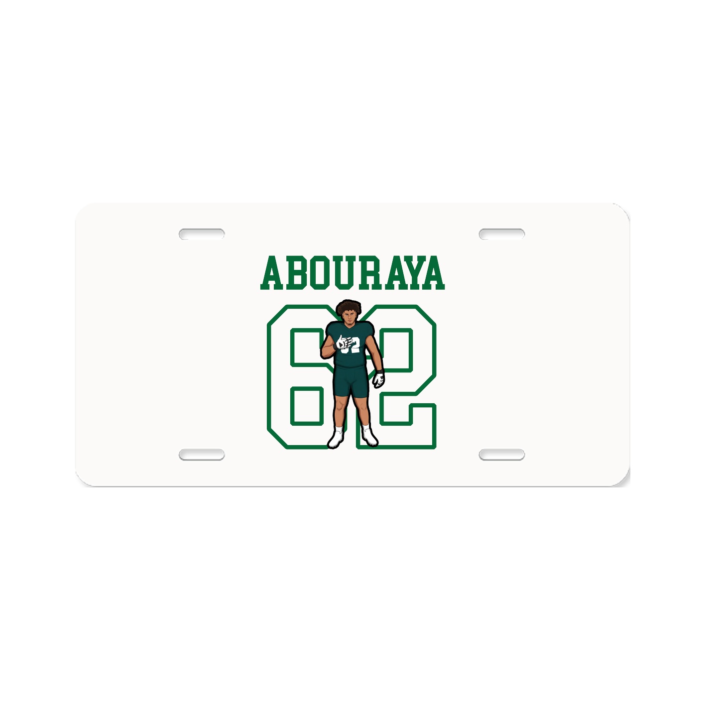 License Plate — Shirsey in Classic
