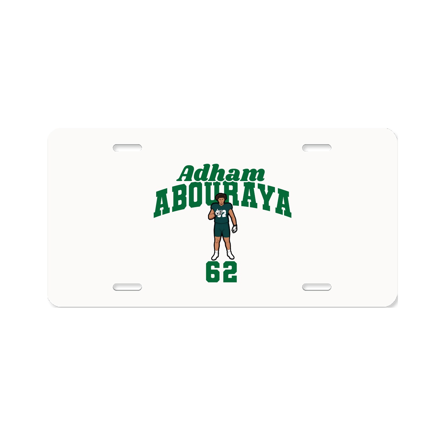 License Plate — Signature Arch in Classic