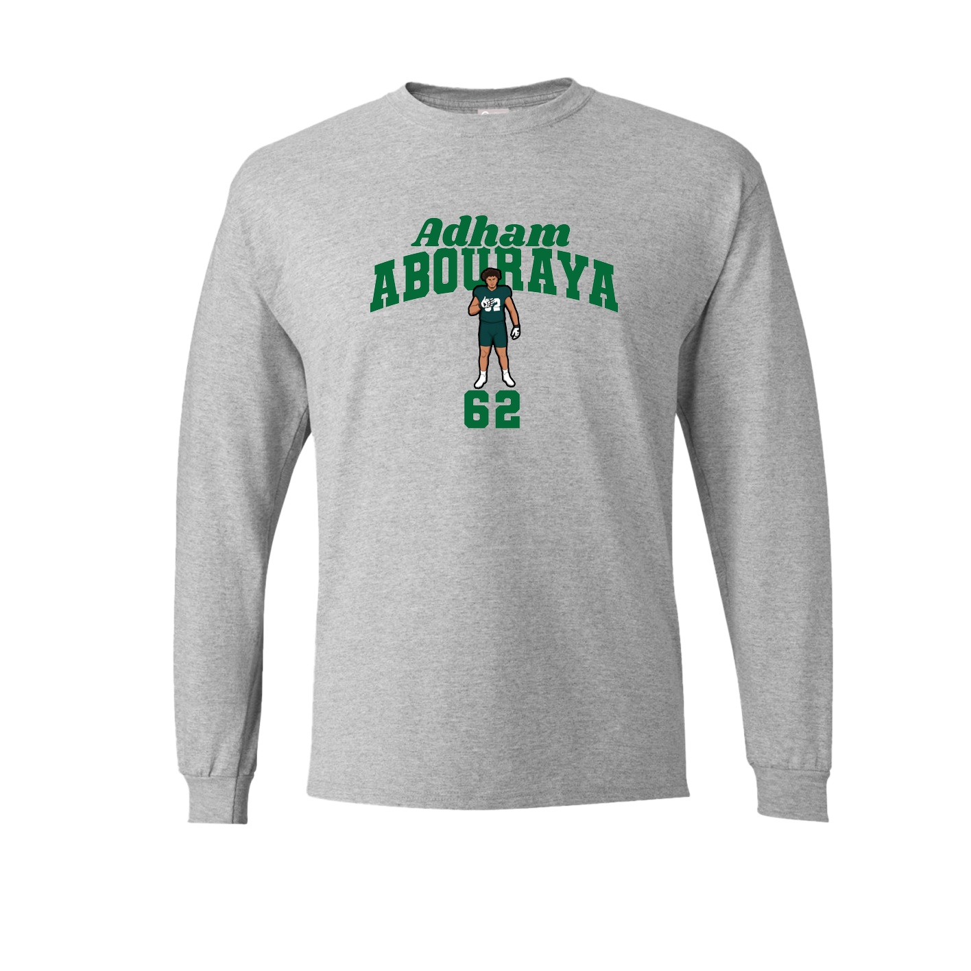 Long Sleeve Tee — Signature Arch in Grey