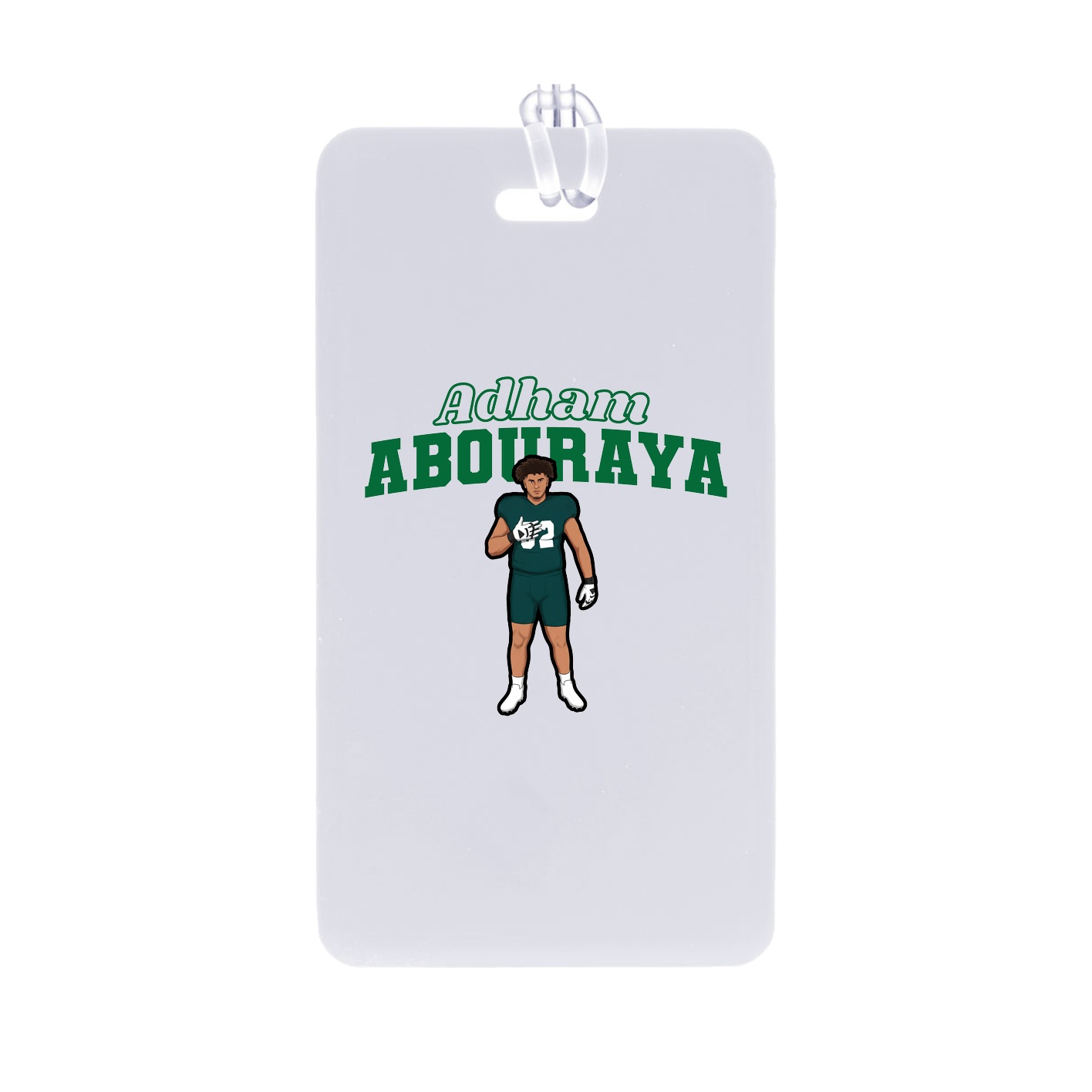 Bag Tag — Name Arch in Classic