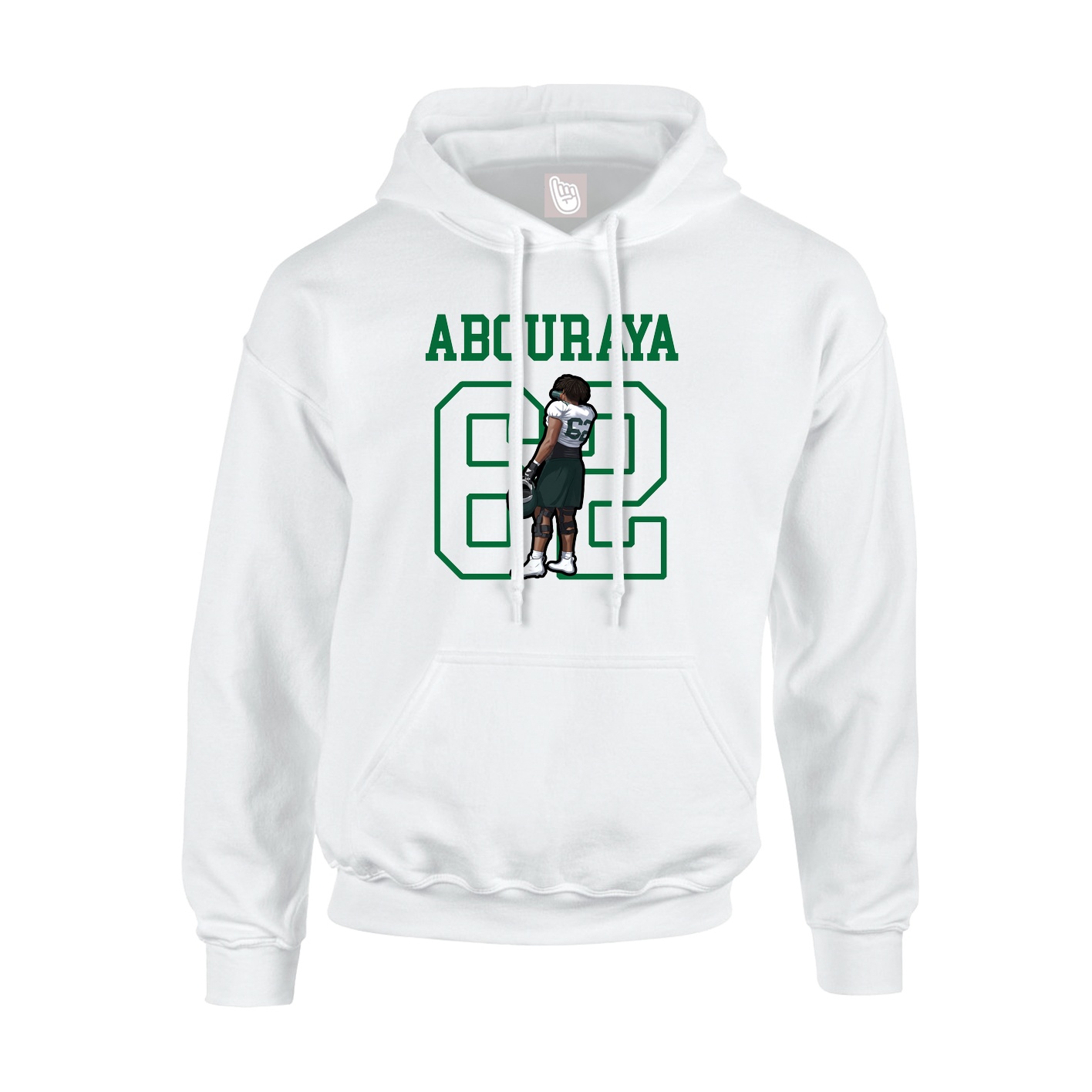 Youth Hoodie — Shirsey in White
