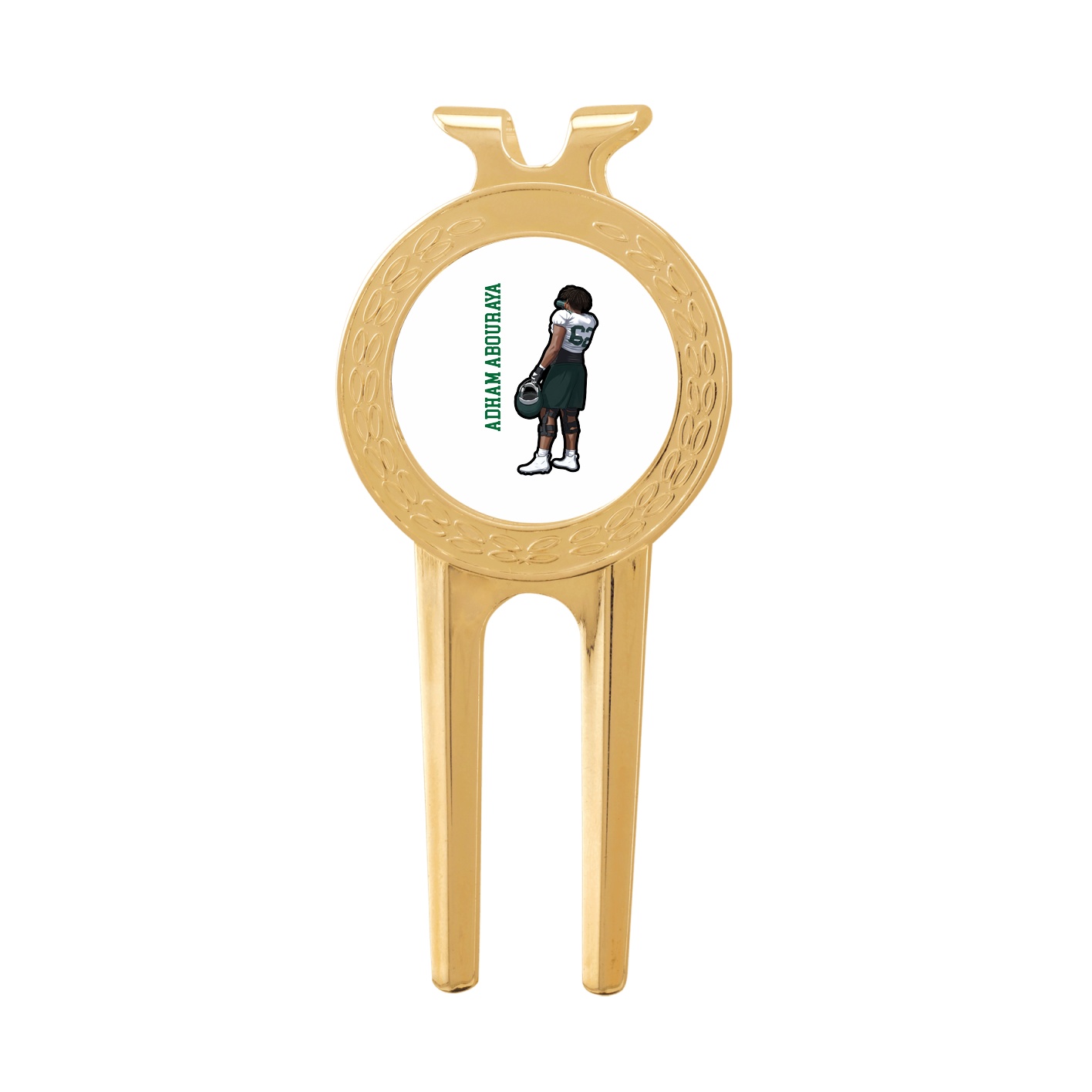 Divot Tool with Ball Marker — Name Vertical in Classic