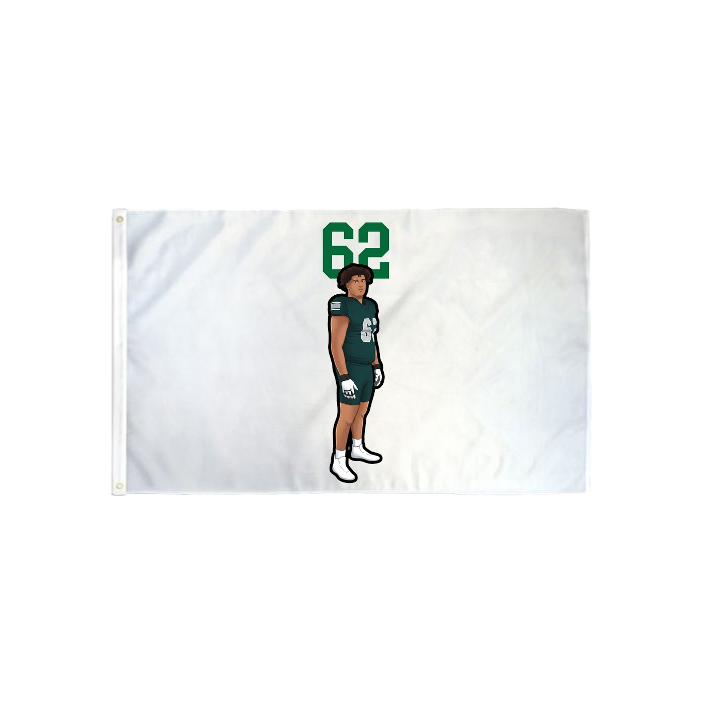 3x5 Flag — Number Top in Classic