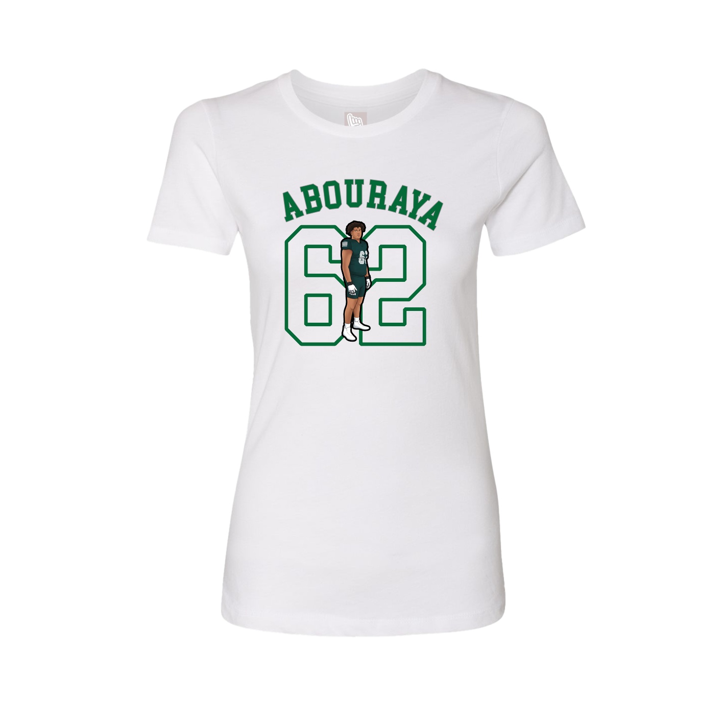 Womens Tee — Shirsey Arch in White