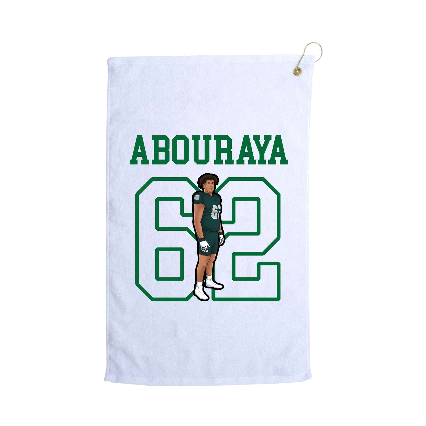 Golf Towel — Shirsey in White