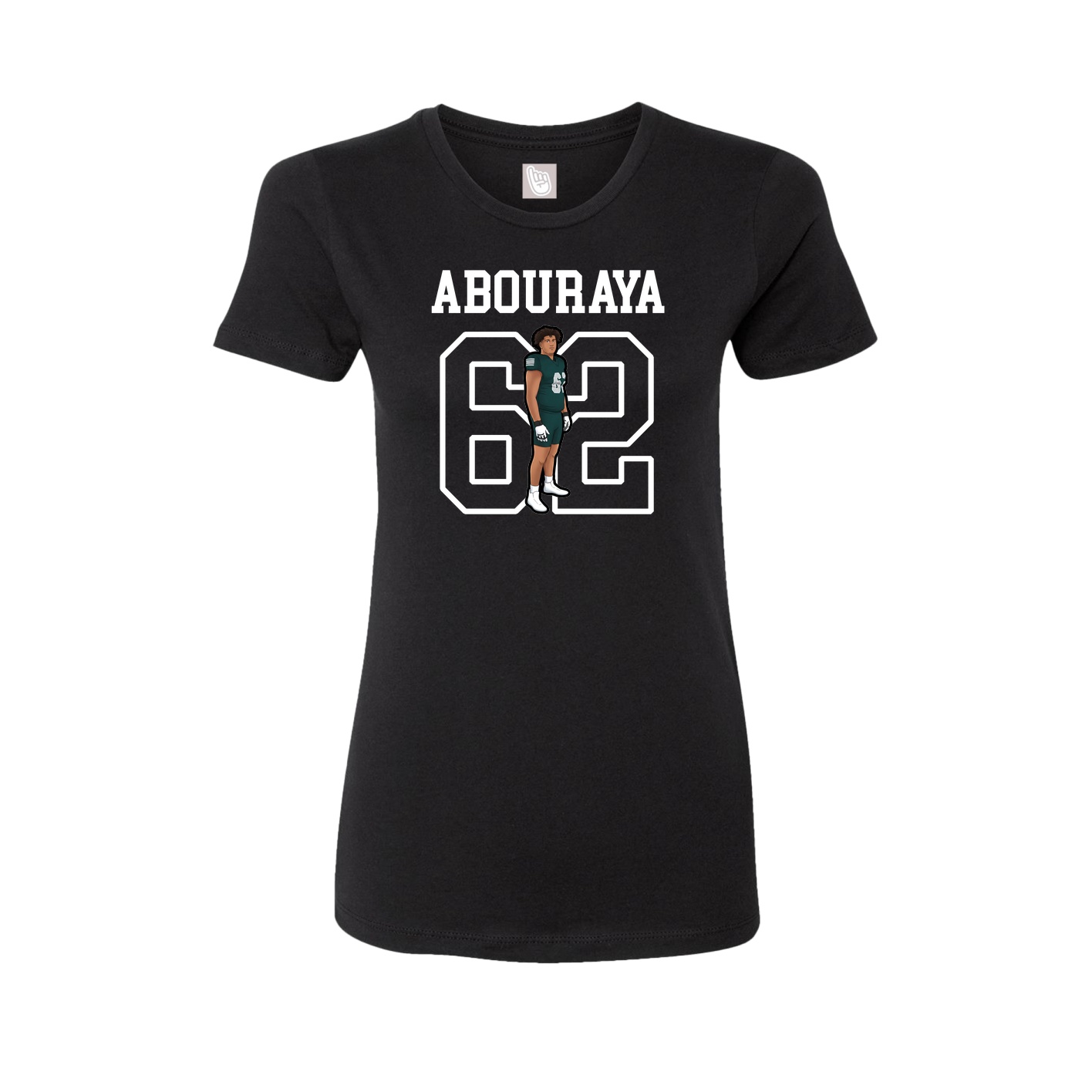 Fitted Women's Tee — Shirsey in Black
