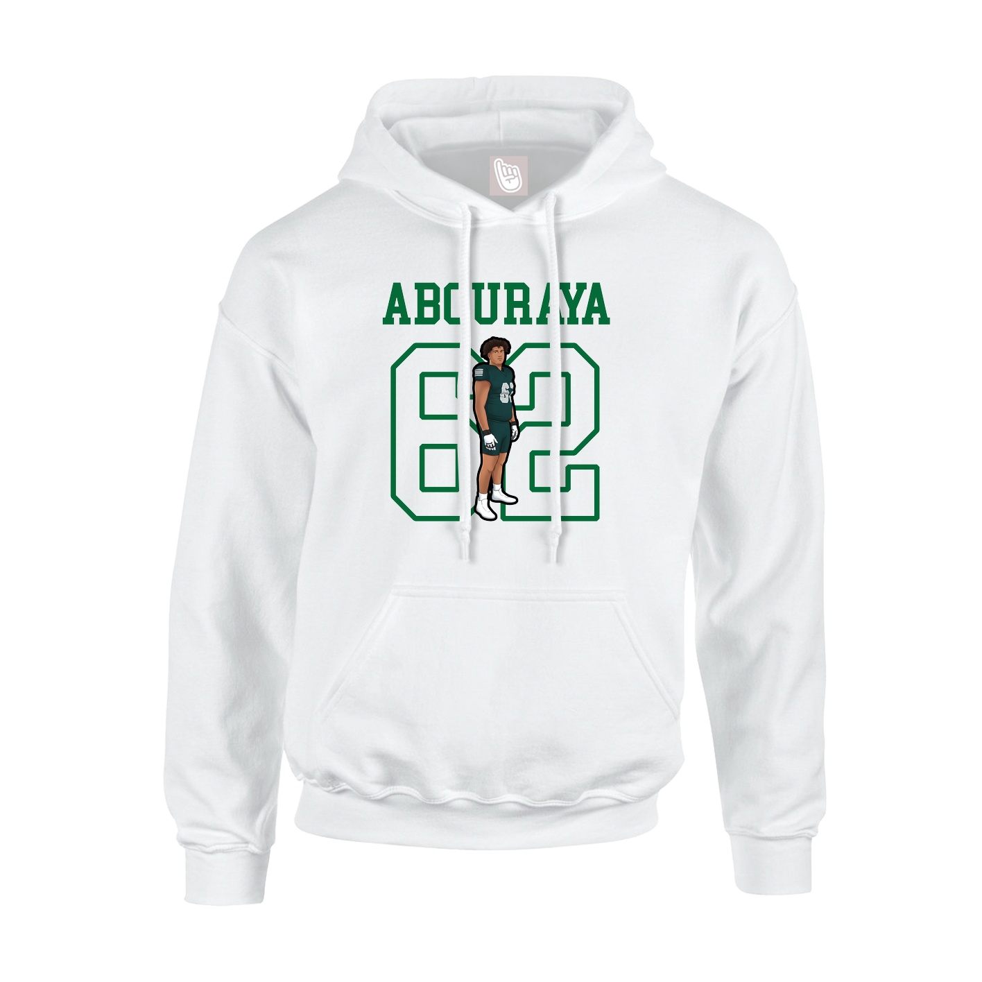 Youth Hoodie — Shirsey in White