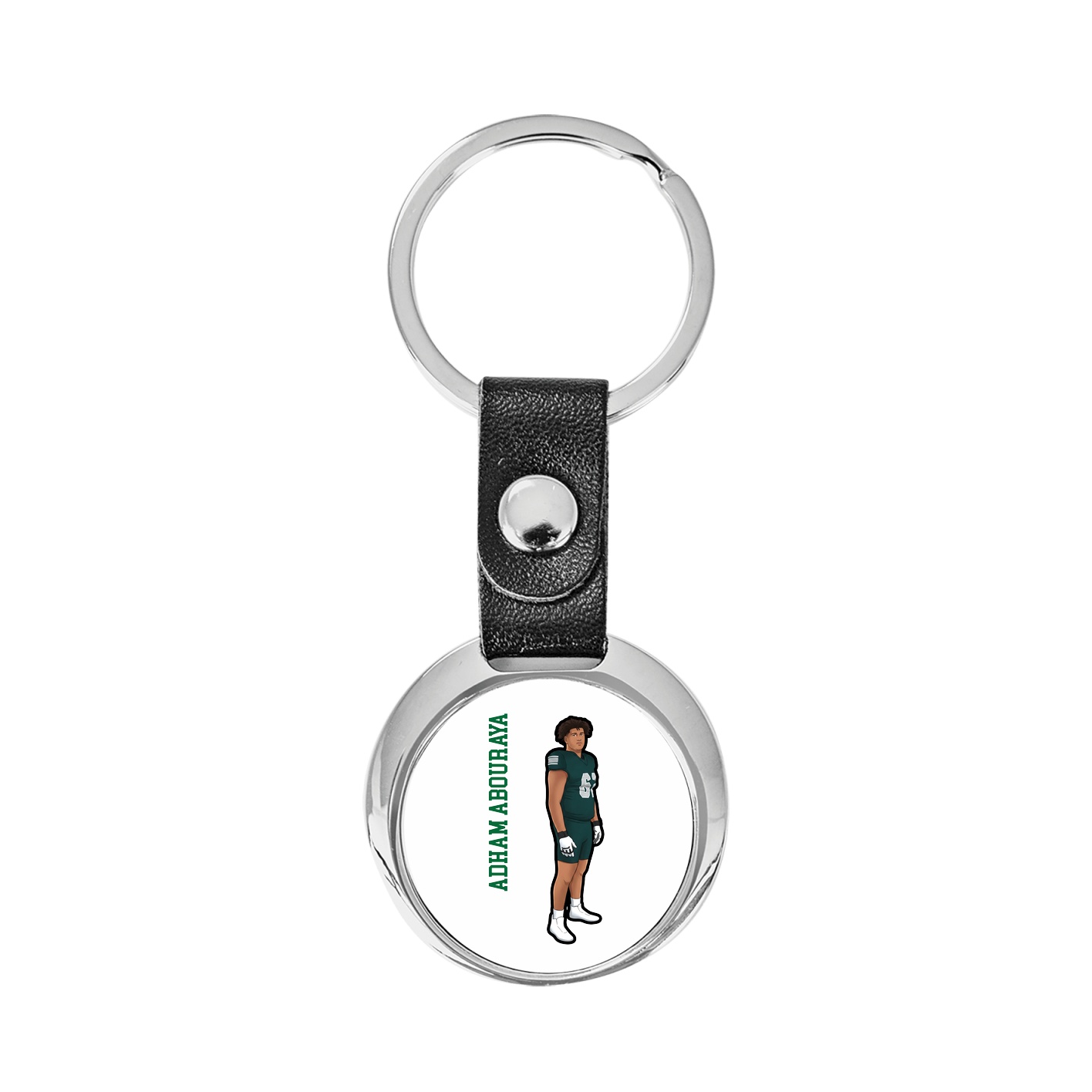 Key Chain — Name Vertical in Classic