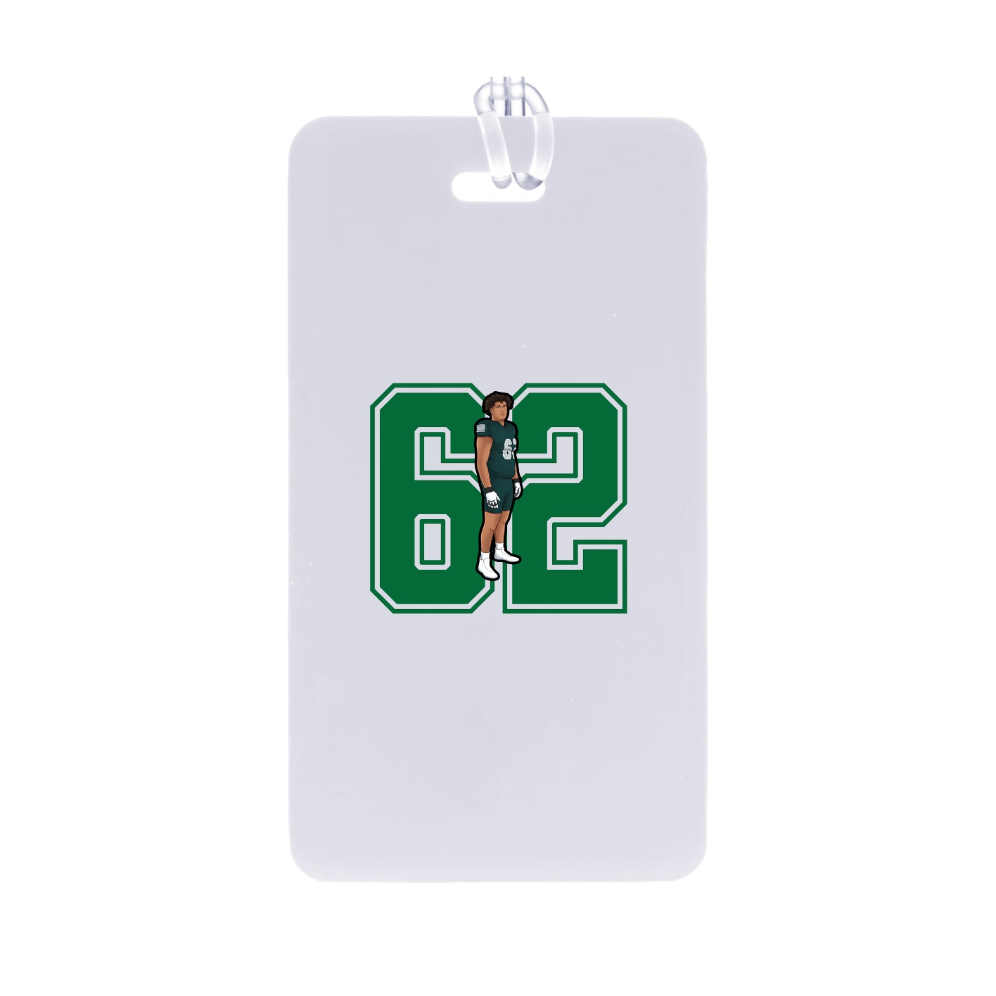 Bag Tag — Number in Classic