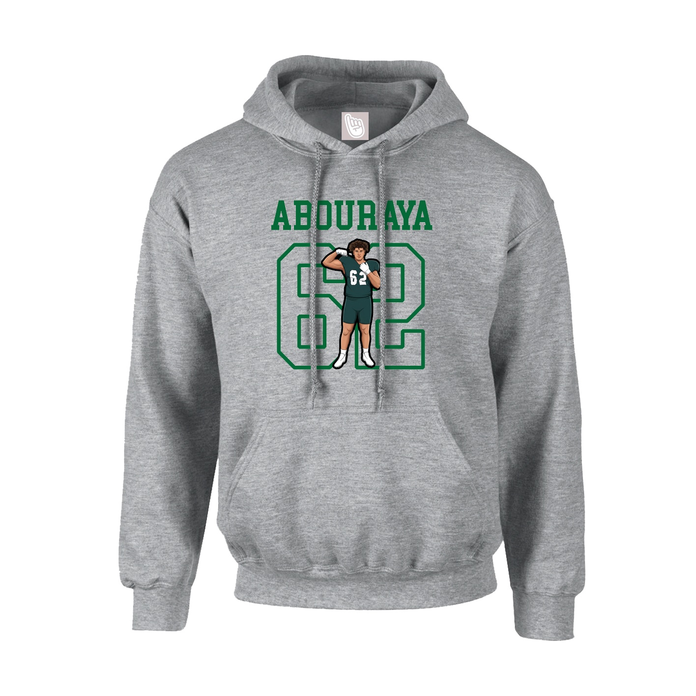 Hoodie — Shirsey in Grey
