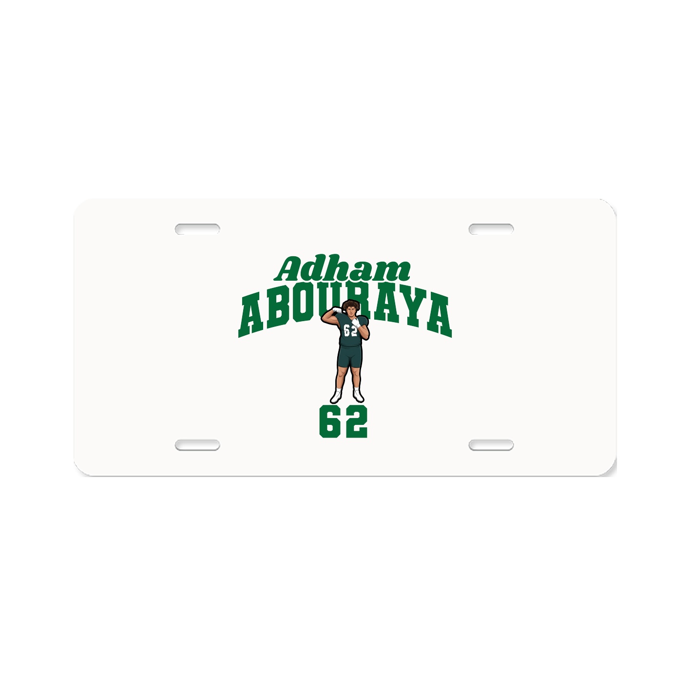 License Plate — Signature Arch in Classic