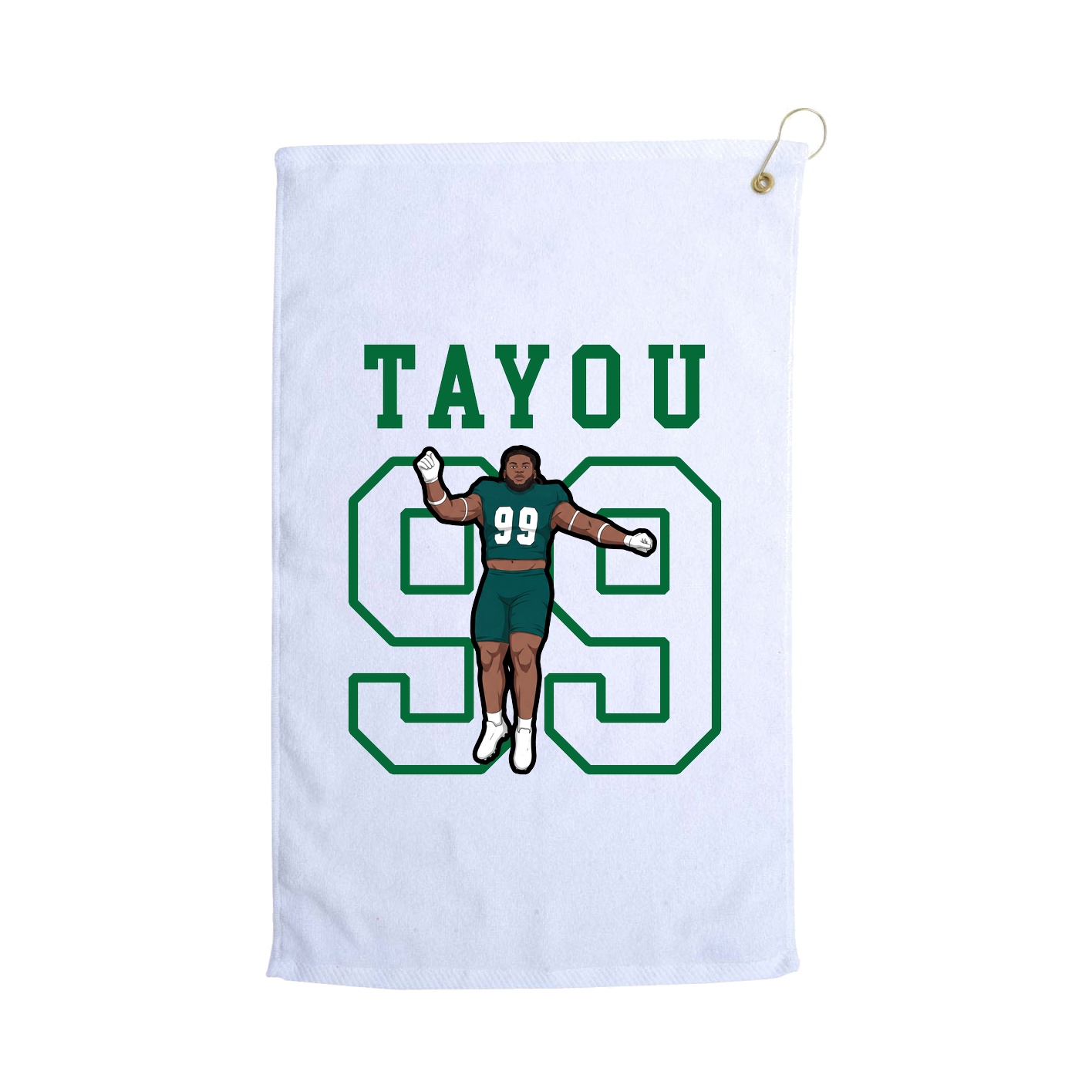 Golf Towel — Shirsey in White