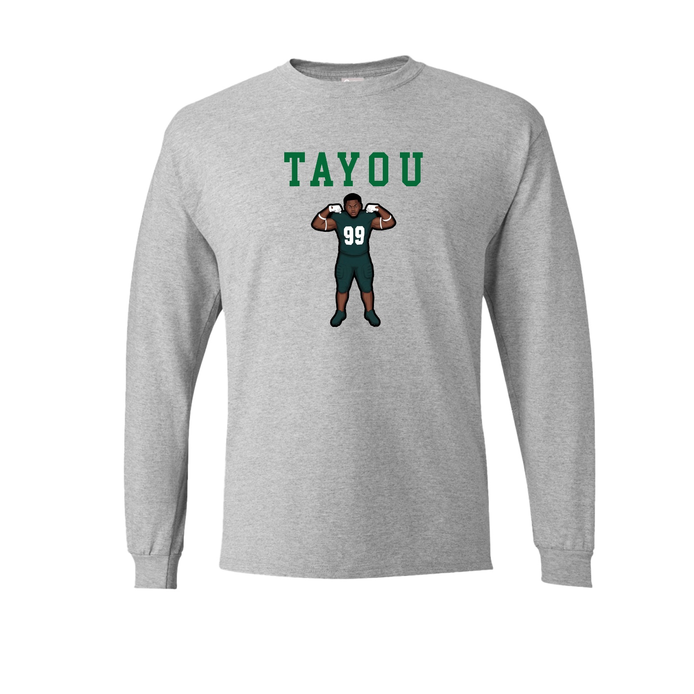 Long Sleeve Tee — Shirsey in Grey
