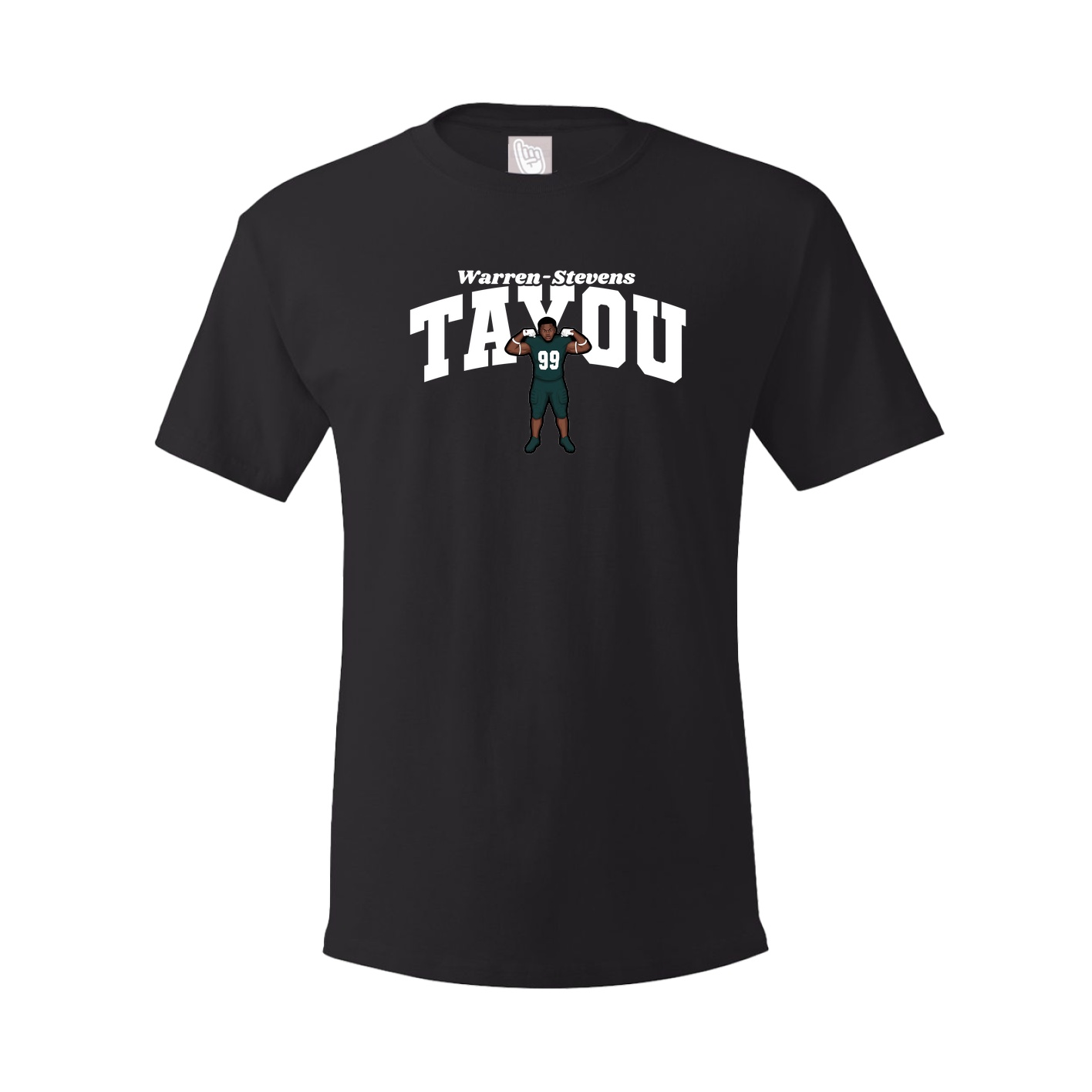 Tee — Signature Arch in Black